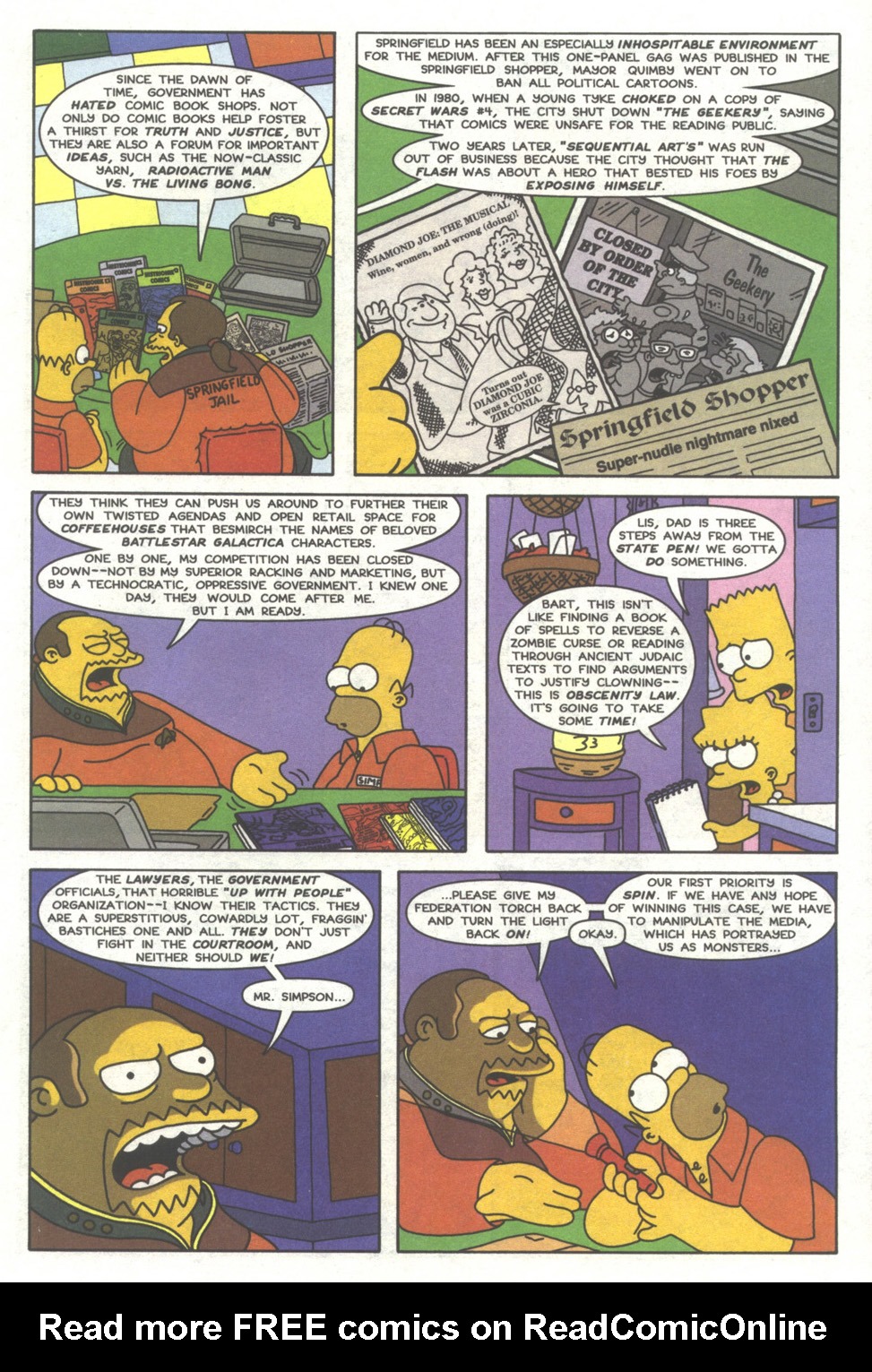 Read online Simpsons Comics comic -  Issue #39 - 16