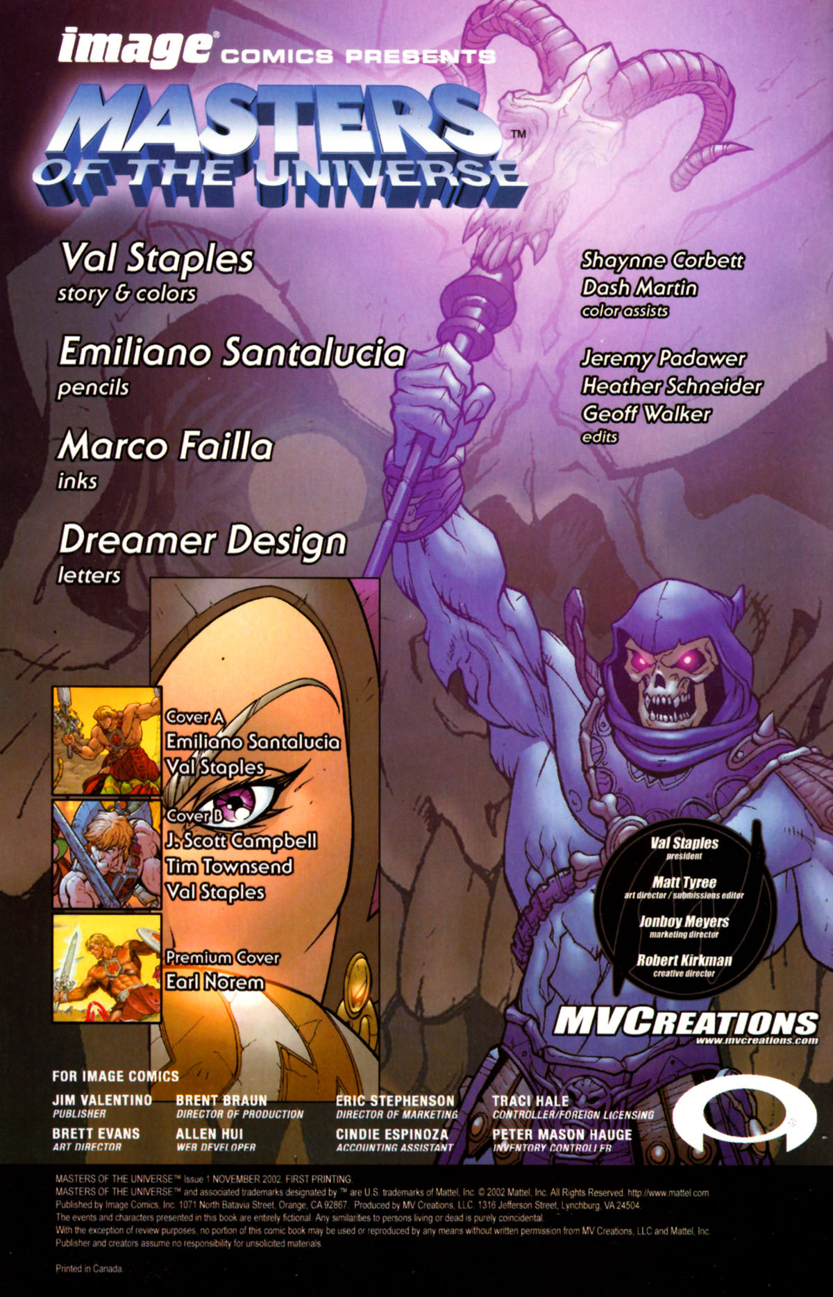 Read online Masters of the Universe (2002) comic -  Issue #1 - 3