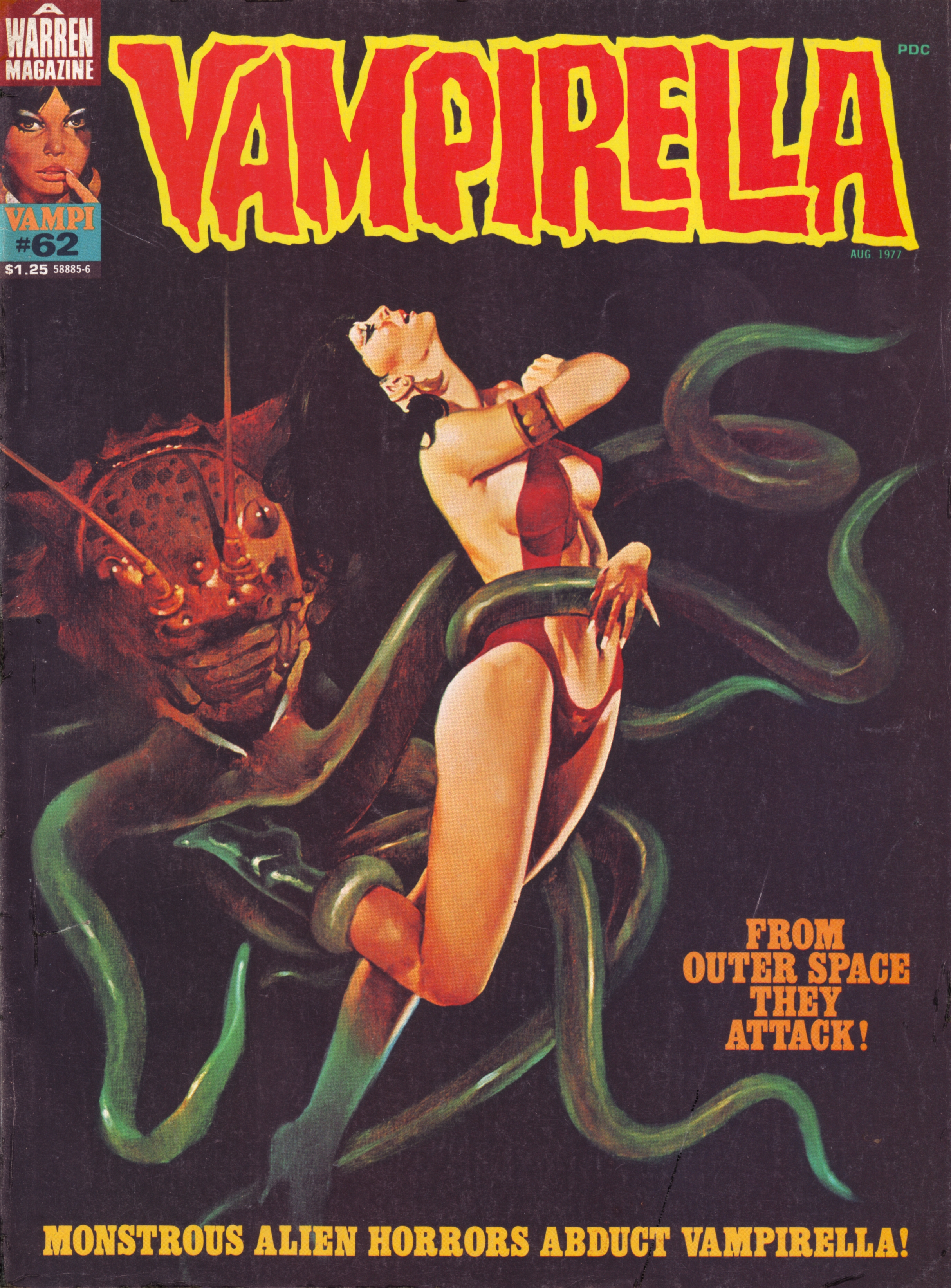 Read online Vampirella (1969) comic -  Issue #62 - 1