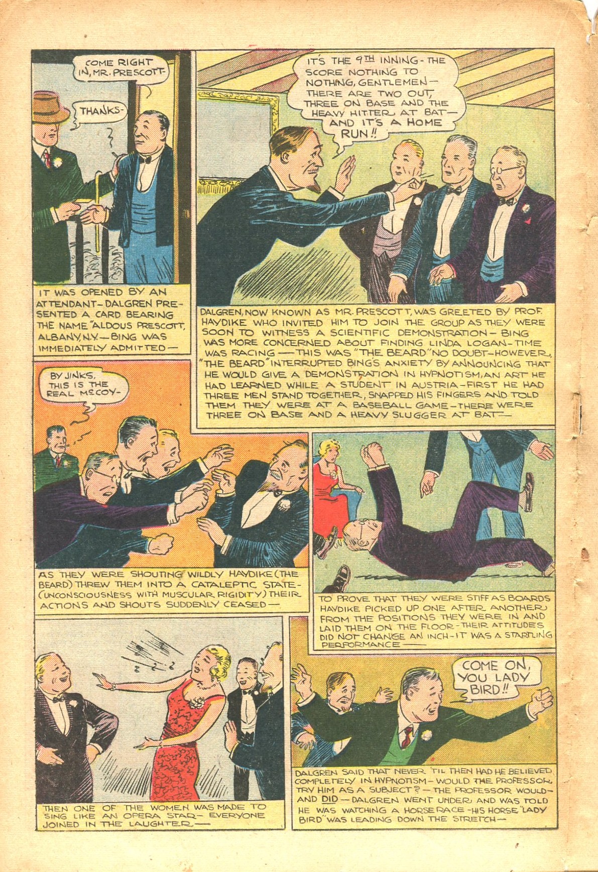 Read online Super-Magician Comics comic -  Issue #35 - 36