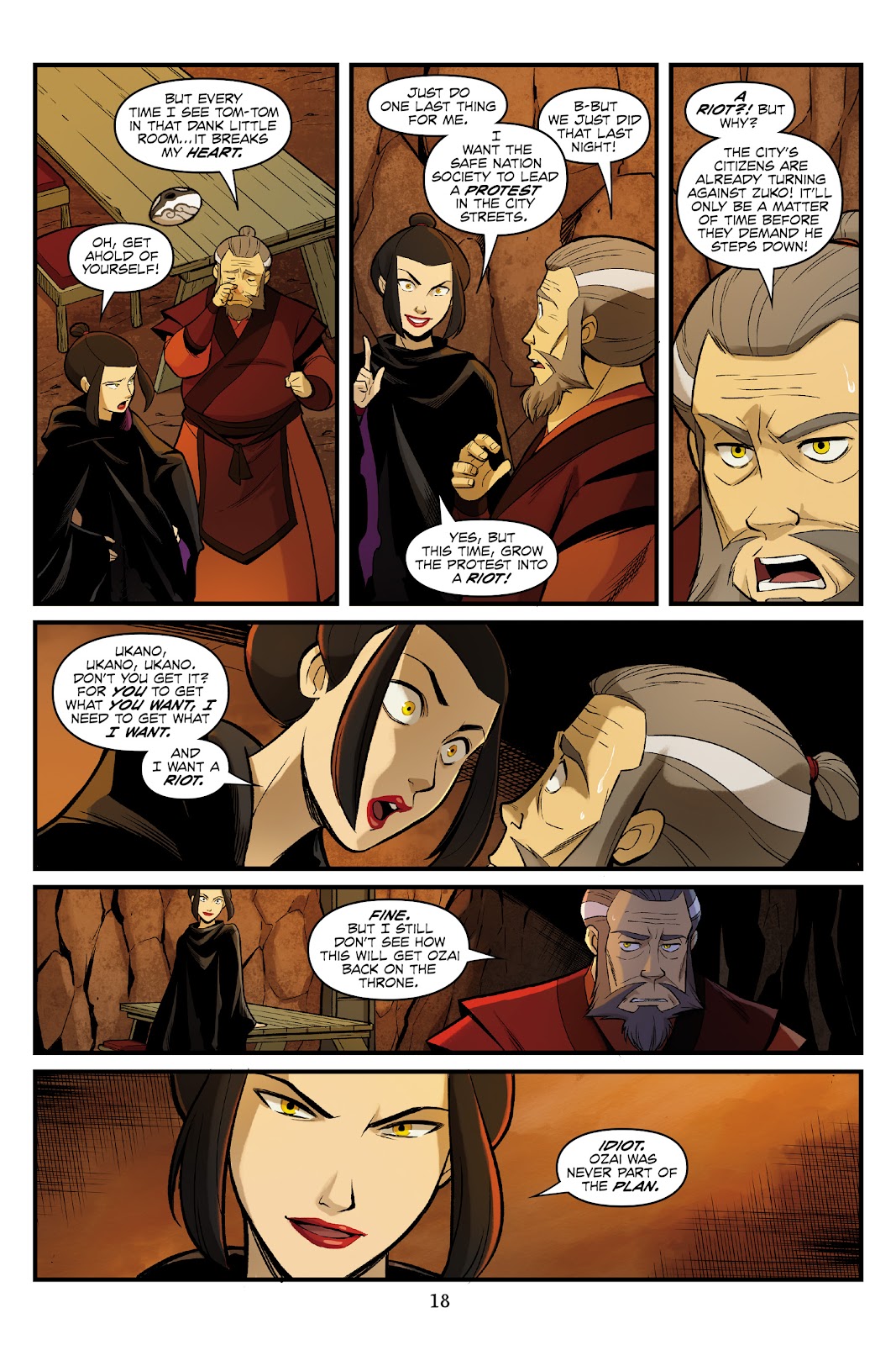 Nickelodeon Avatar: The Last Airbender - Smoke and Shadow issue Part 3 - Page 19