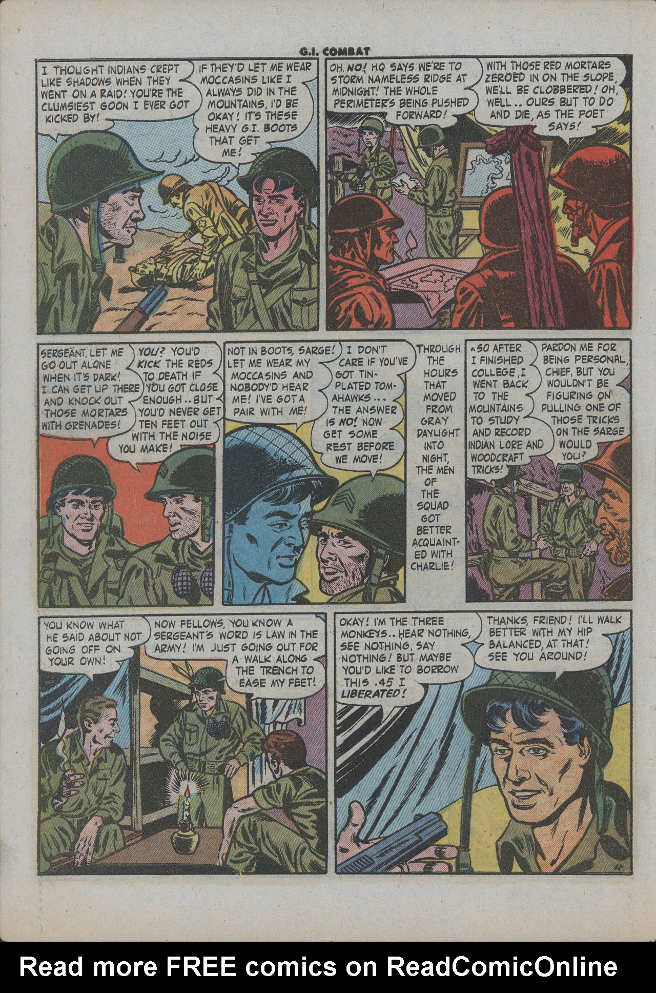 Read online G.I. Combat (1952) comic -  Issue #38 - 31