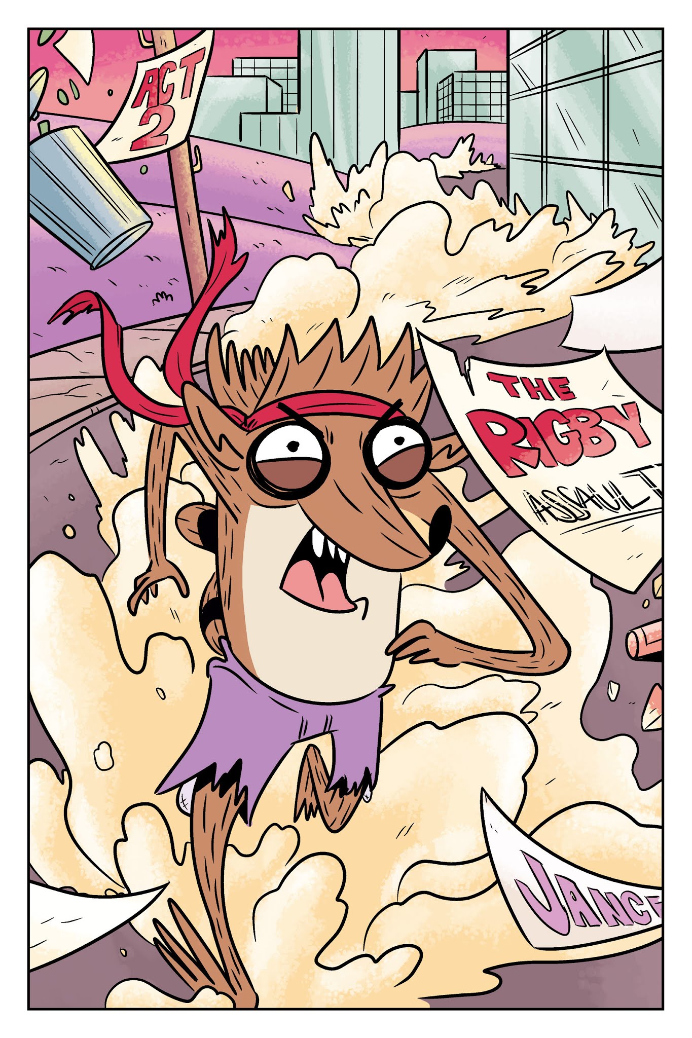 Read online Regular Show: Noir Means Noir, Buddy comic -  Issue # TPB (Part 1) - 71