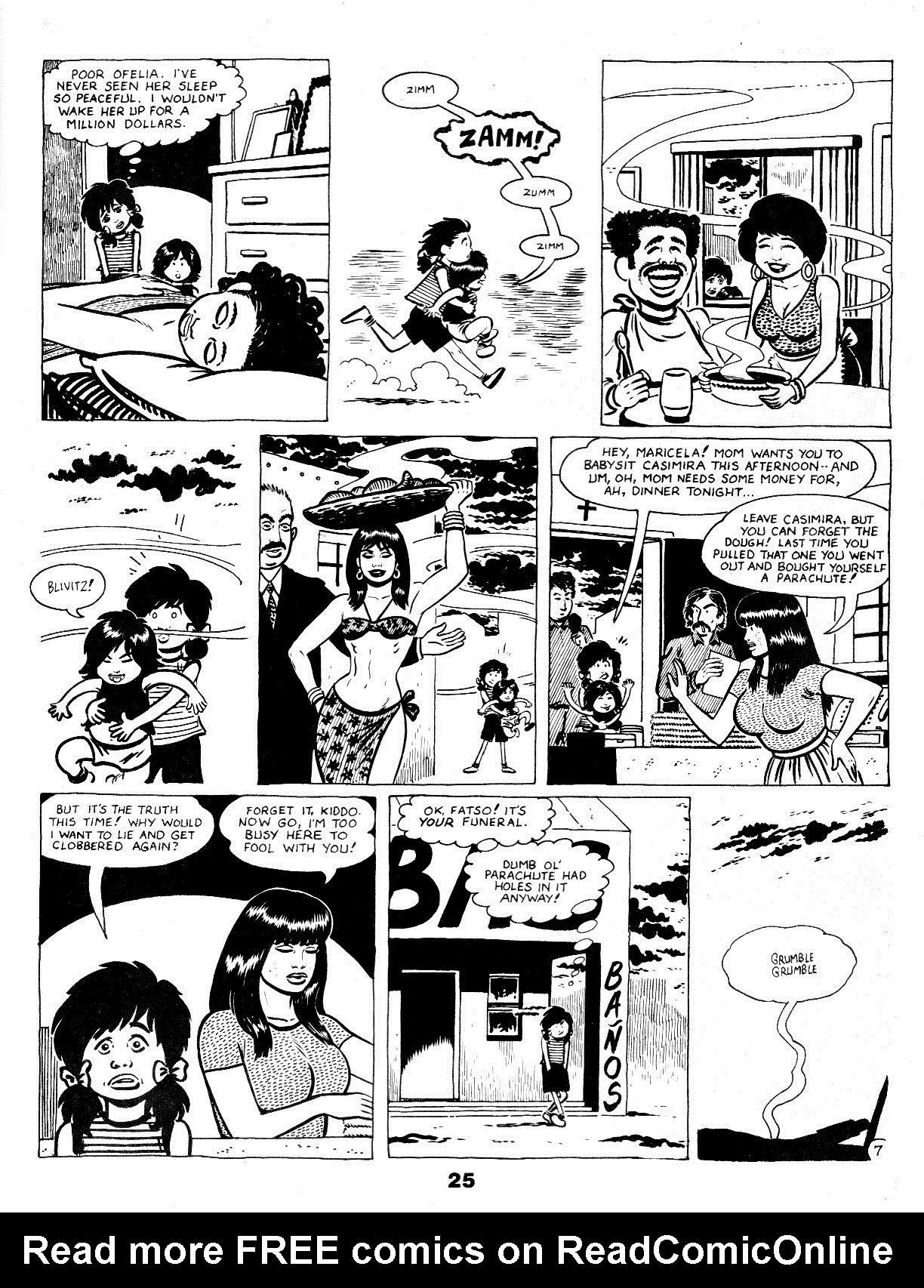 Read online Love and Rockets (1982) comic -  Issue #17 - 27