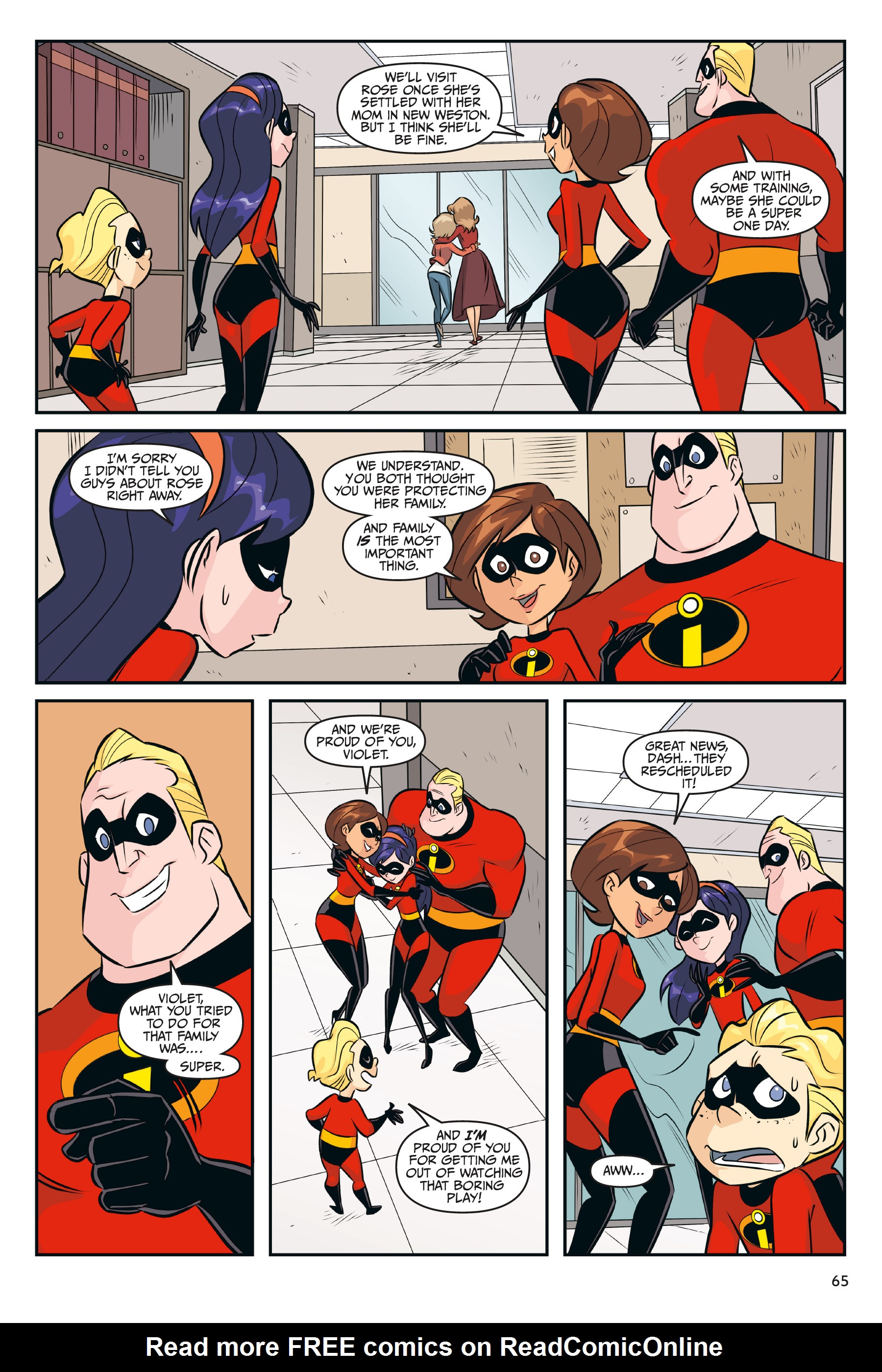 Read online Disney•PIXAR The Incredibles 2: Secret Identities comic -  Issue # _TPB - 66