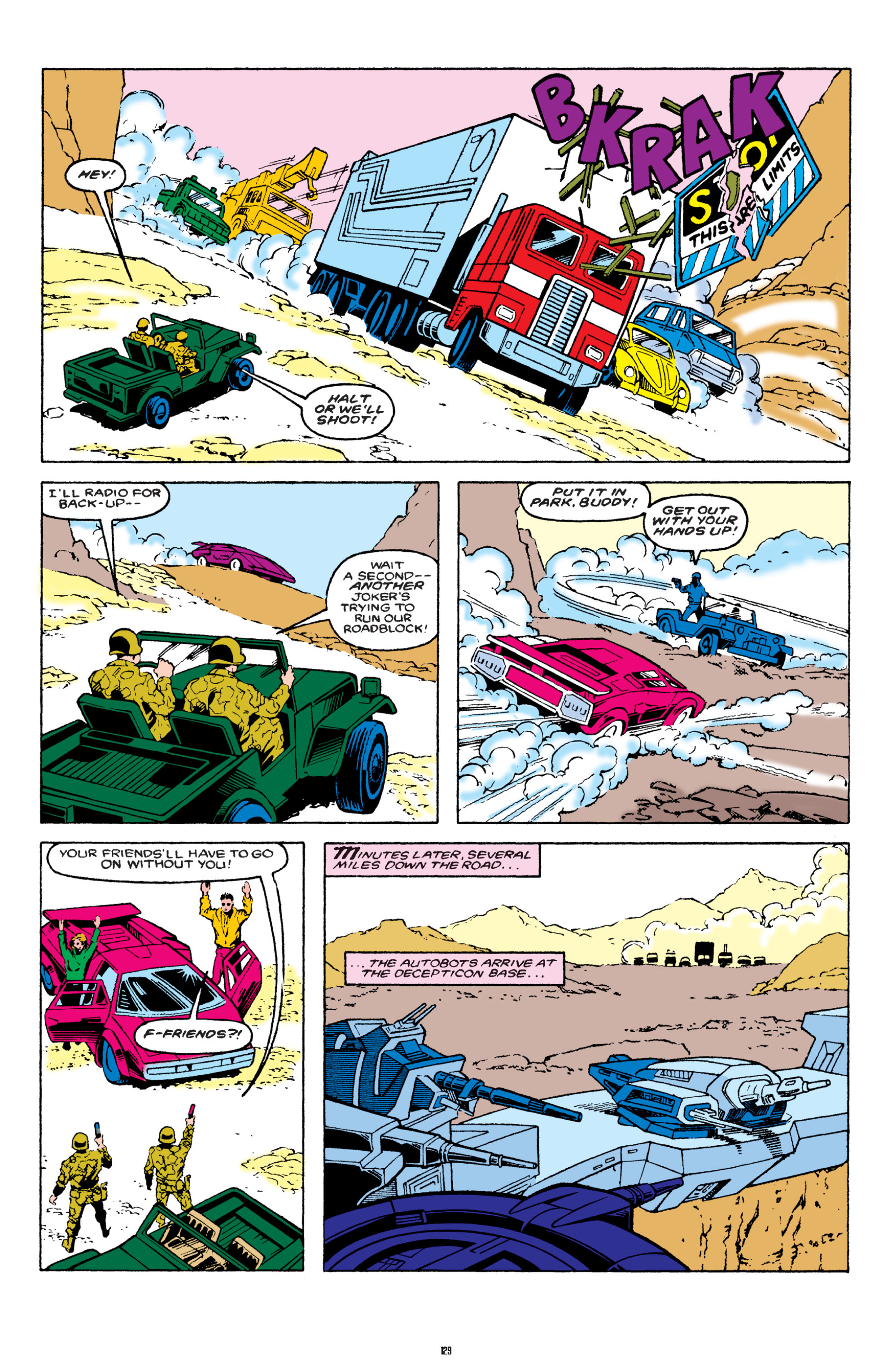 Read online The Transformers Classics comic -  Issue # TPB 2 - 130