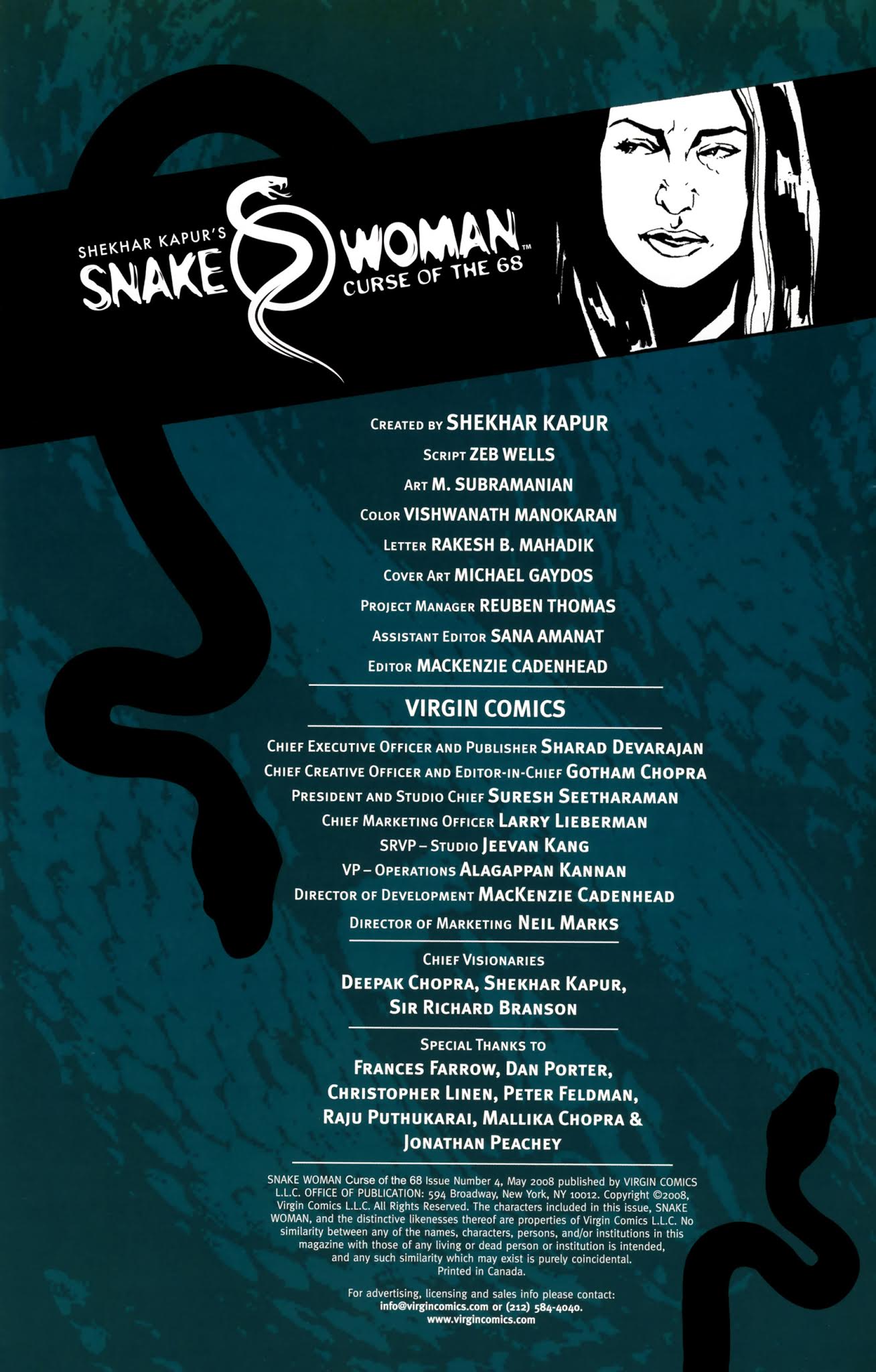Read online Snake Woman Curse of the 68 comic -  Issue #4 - 2