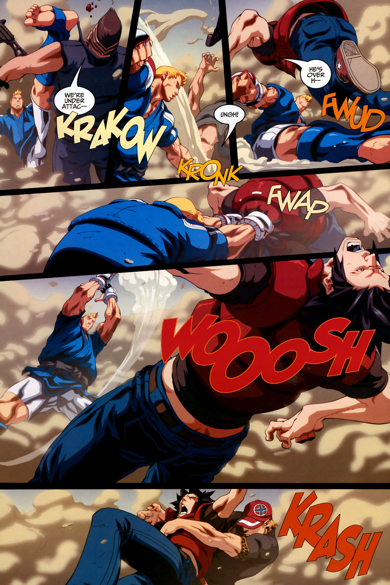 Read online Street Fighter IV comic -  Issue #2 - 10