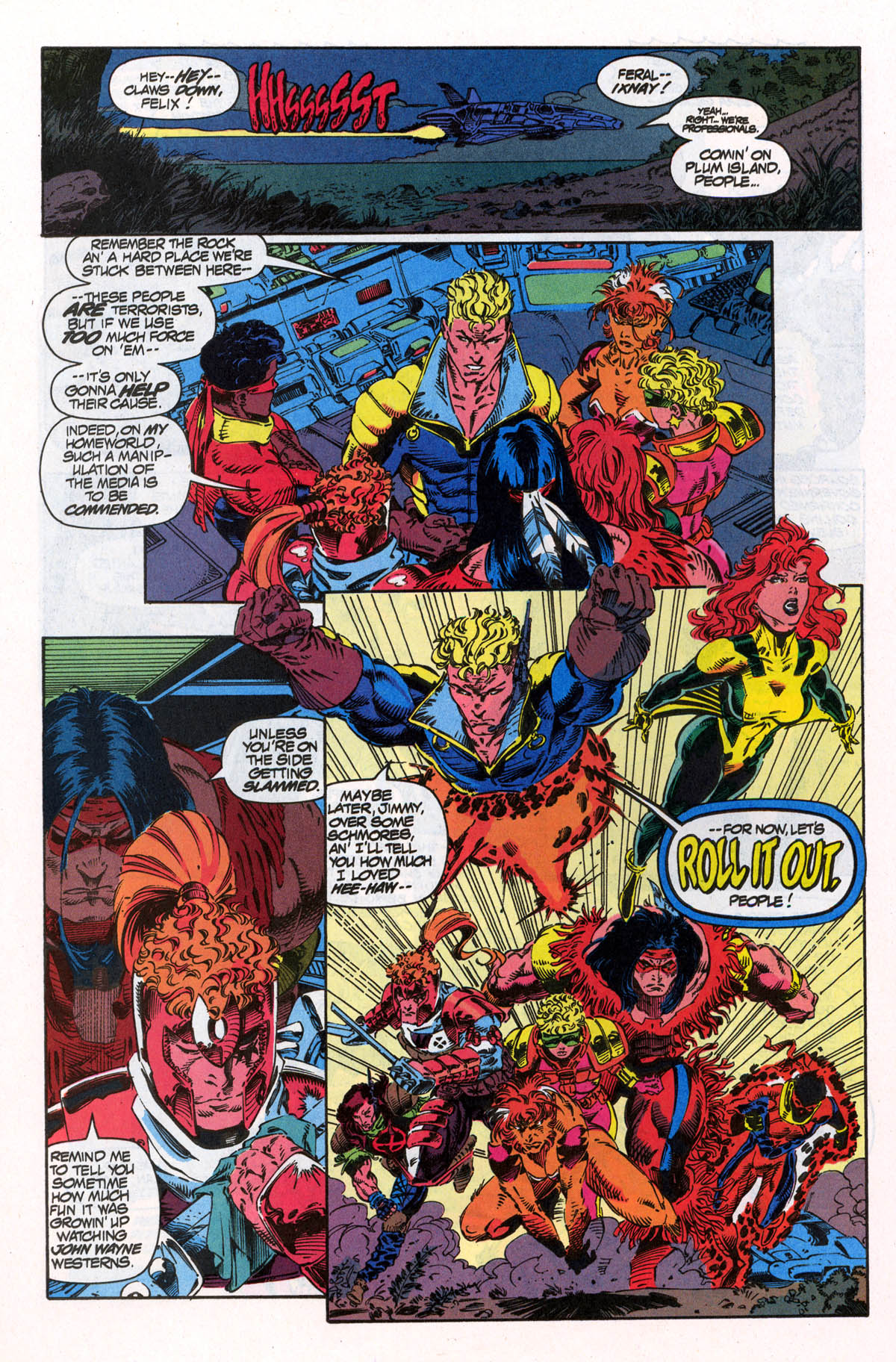 Read online X-Force (1991) comic -  Issue #24 - 32