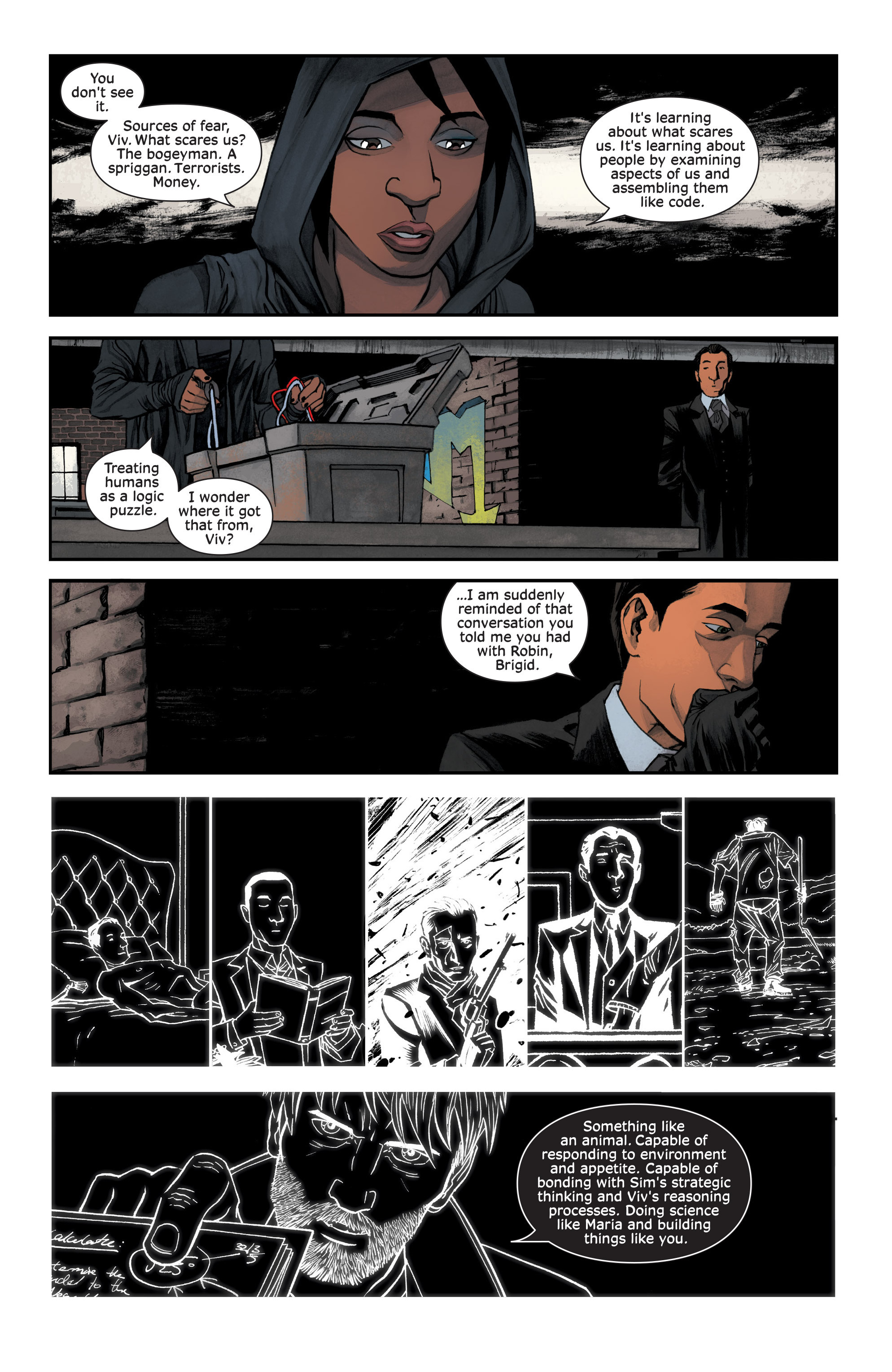 Read online Injection comic -  Issue #9 - 12