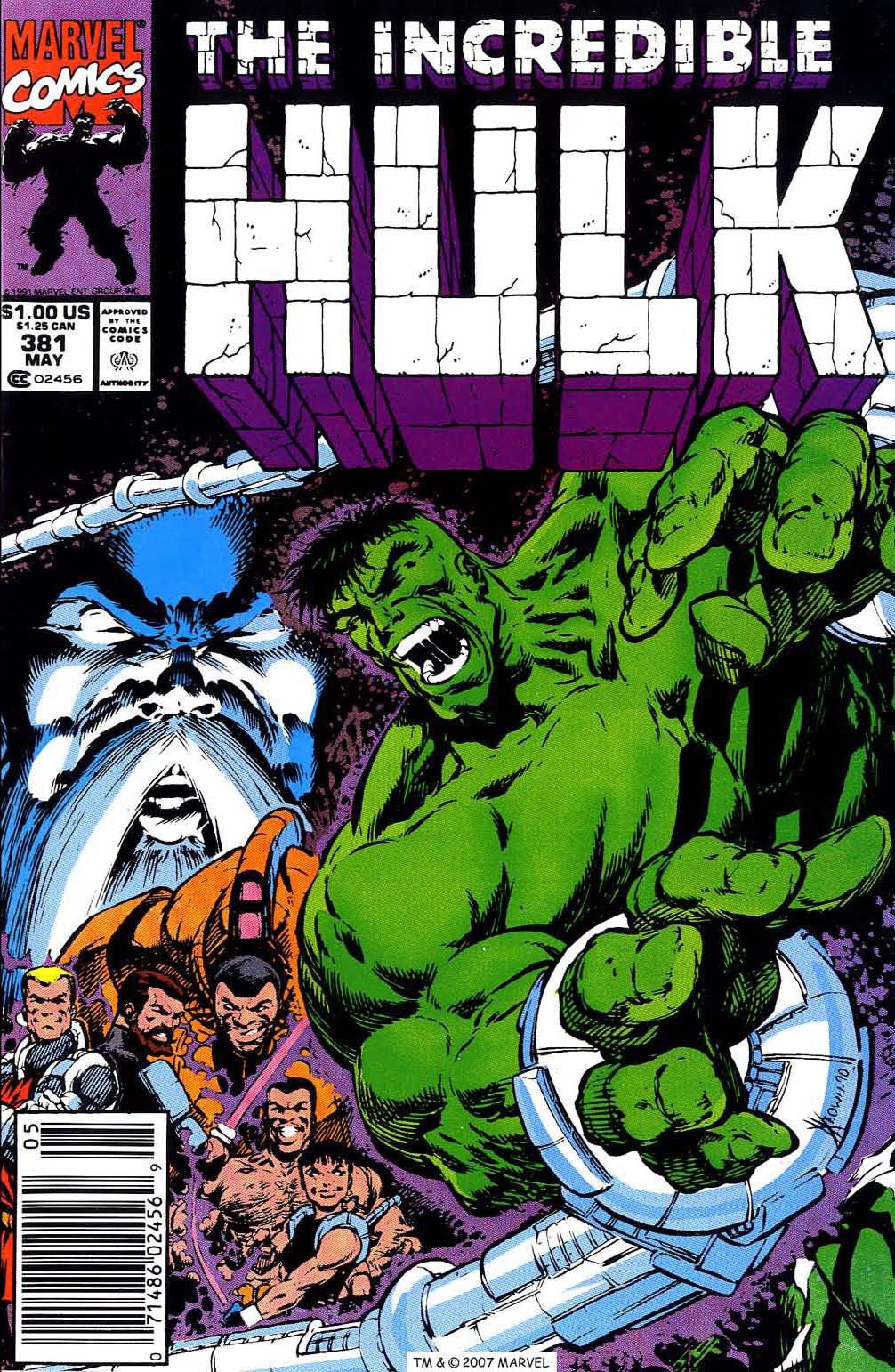Read online The Incredible Hulk (1968) comic -  Issue #381 - 1