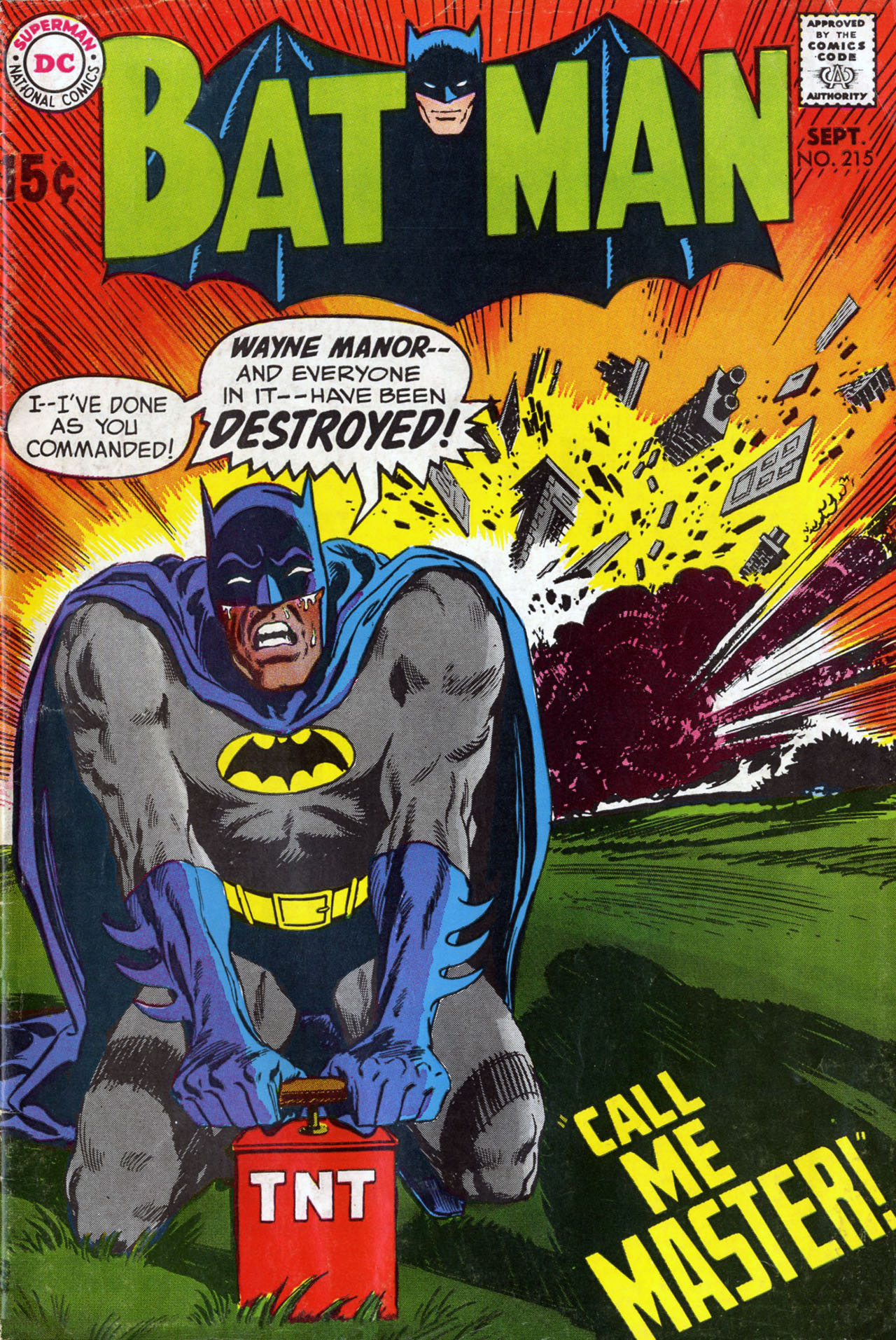 Read online Batman (1940) comic -  Issue #215 - 1