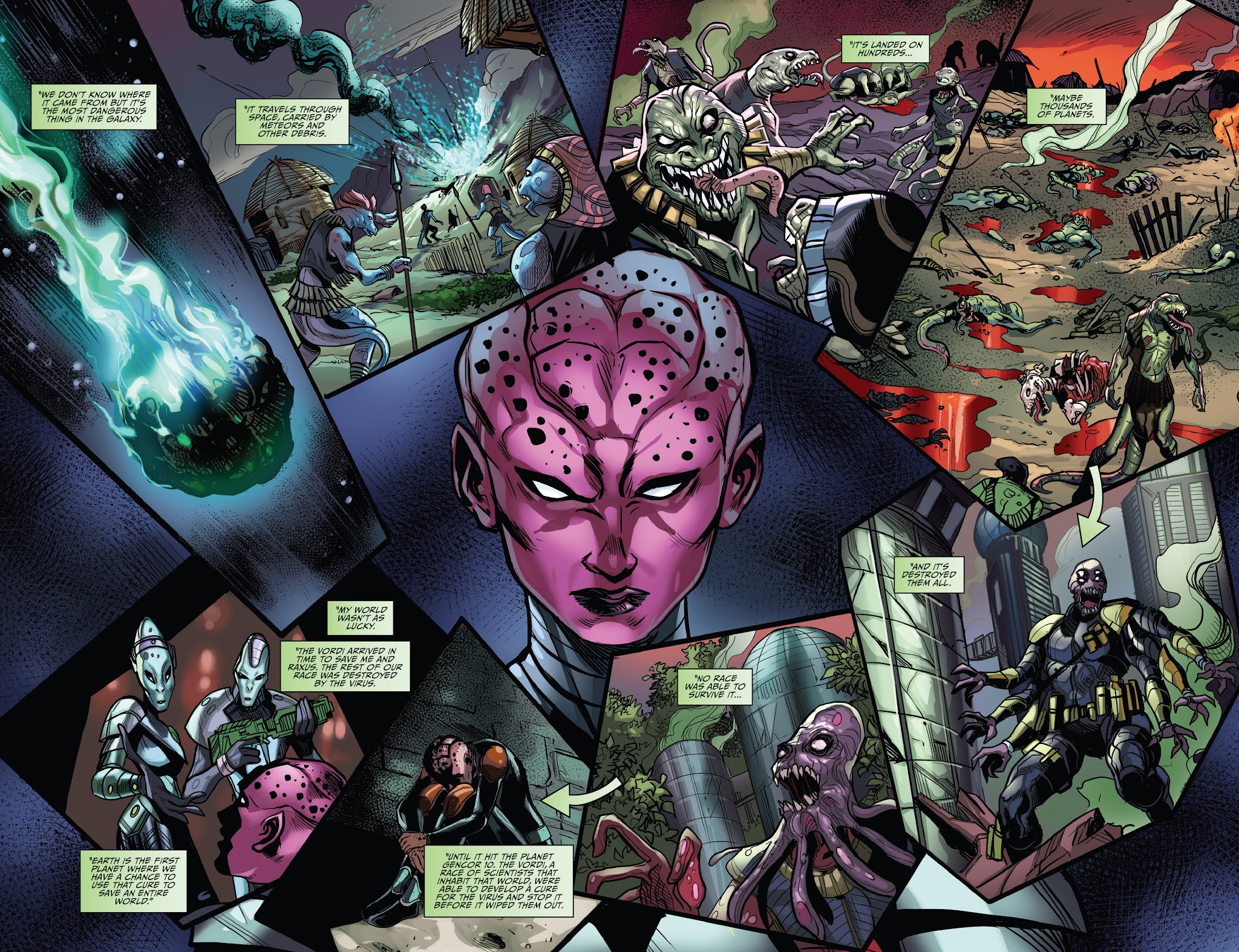 Read online Aliens vs. Zombies comic -  Issue #3 - 6