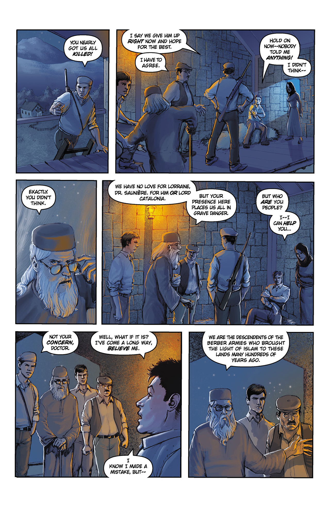 Read online Rex Mundi (2006) comic -  Issue # TPB 5 - 137