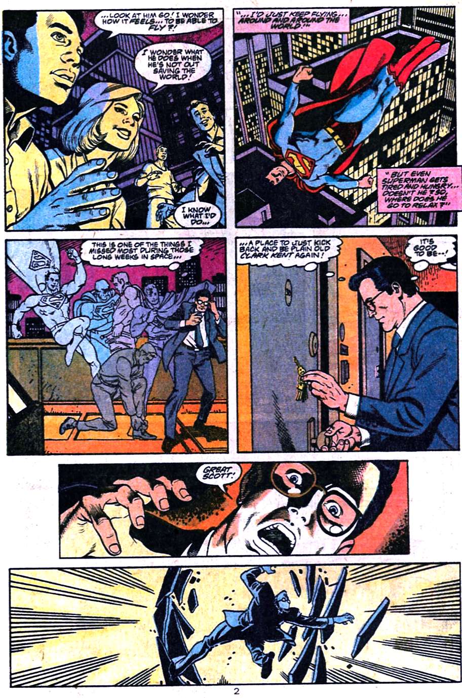 Read online Adventures of Superman (1987) comic -  Issue #457 - 3