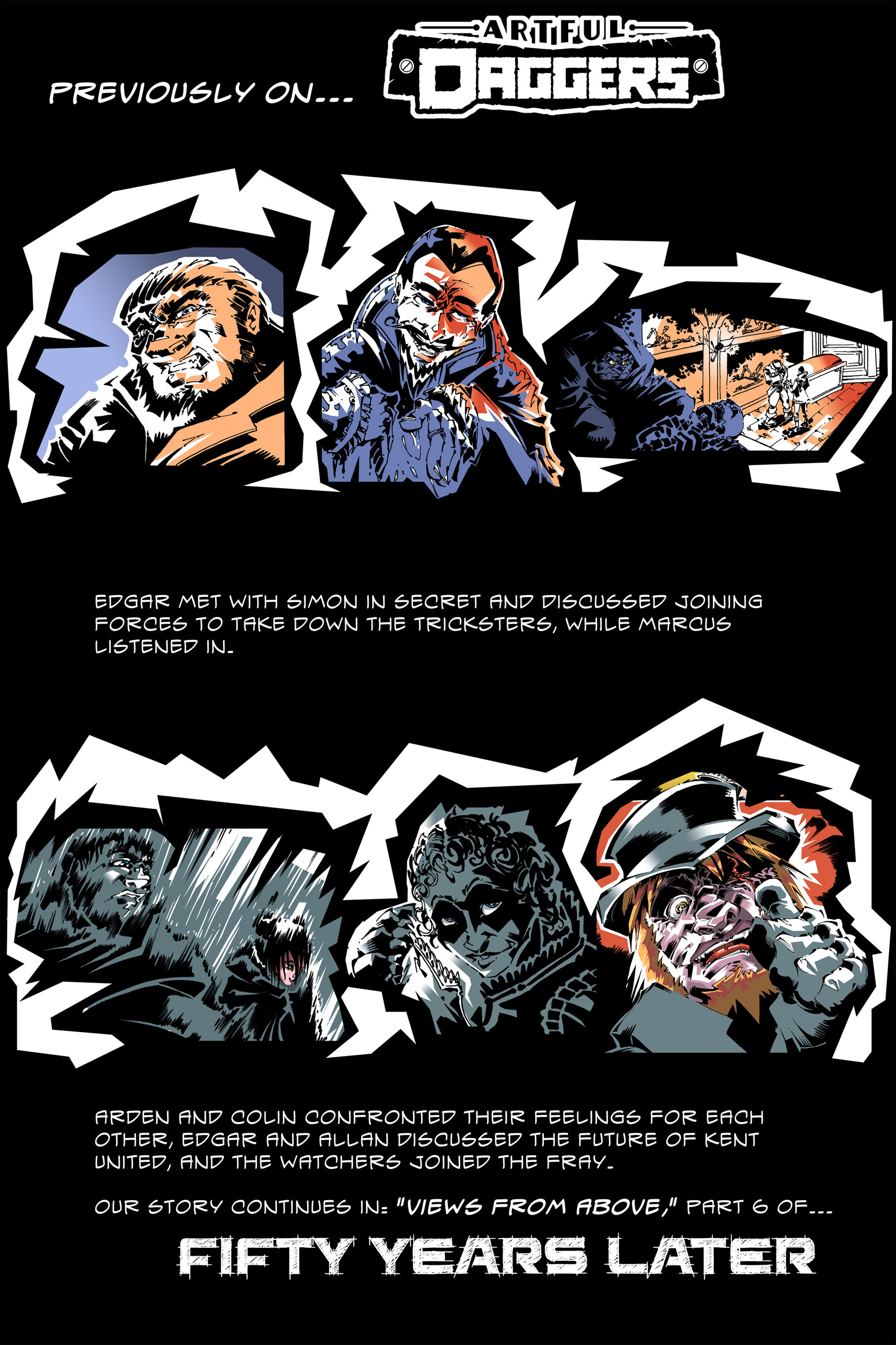 Read online Artful Daggers comic -  Issue #6 - 3