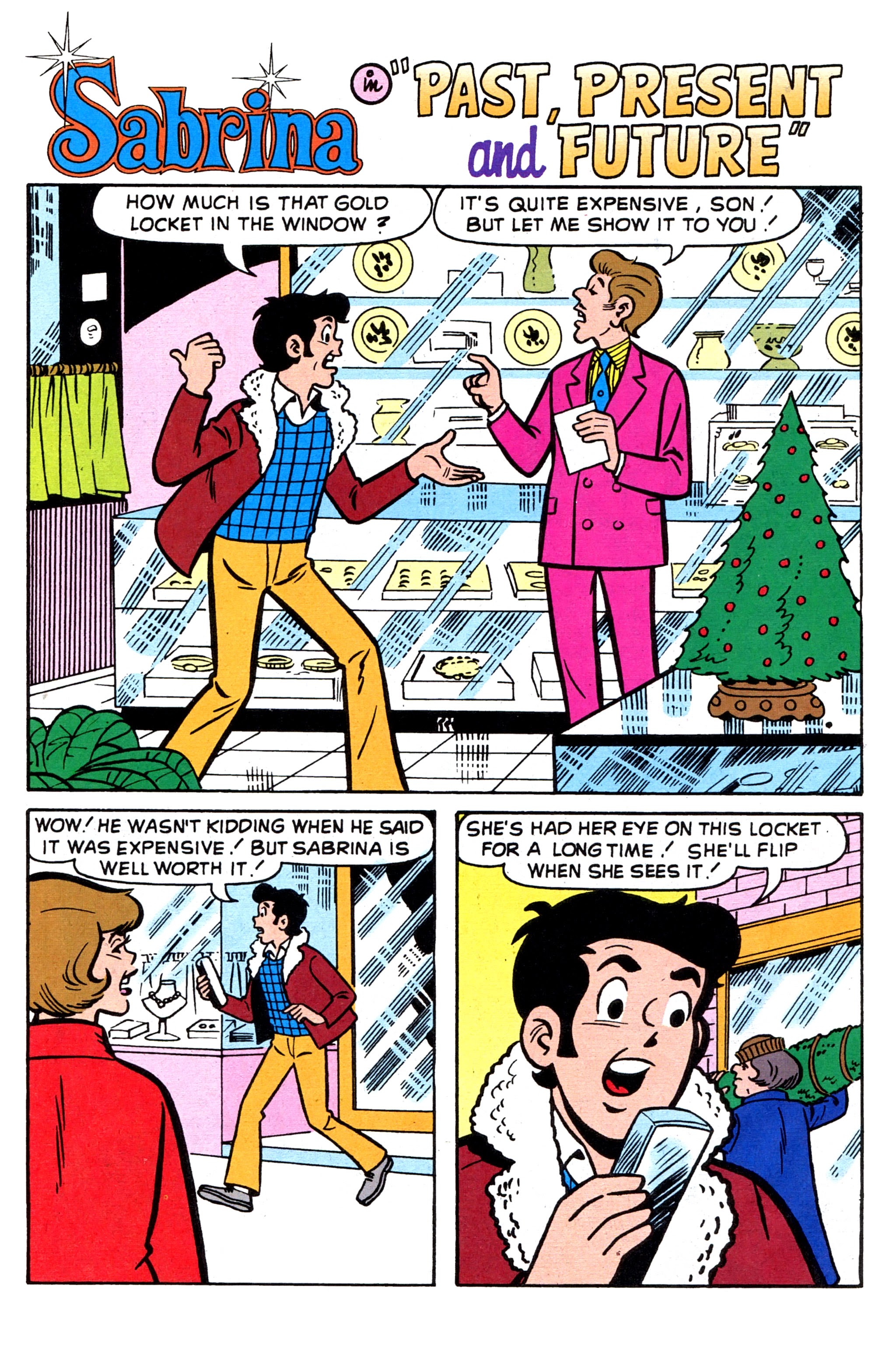 Read online Sabrina's Holiday Spectacular comic -  Issue #3 - 24