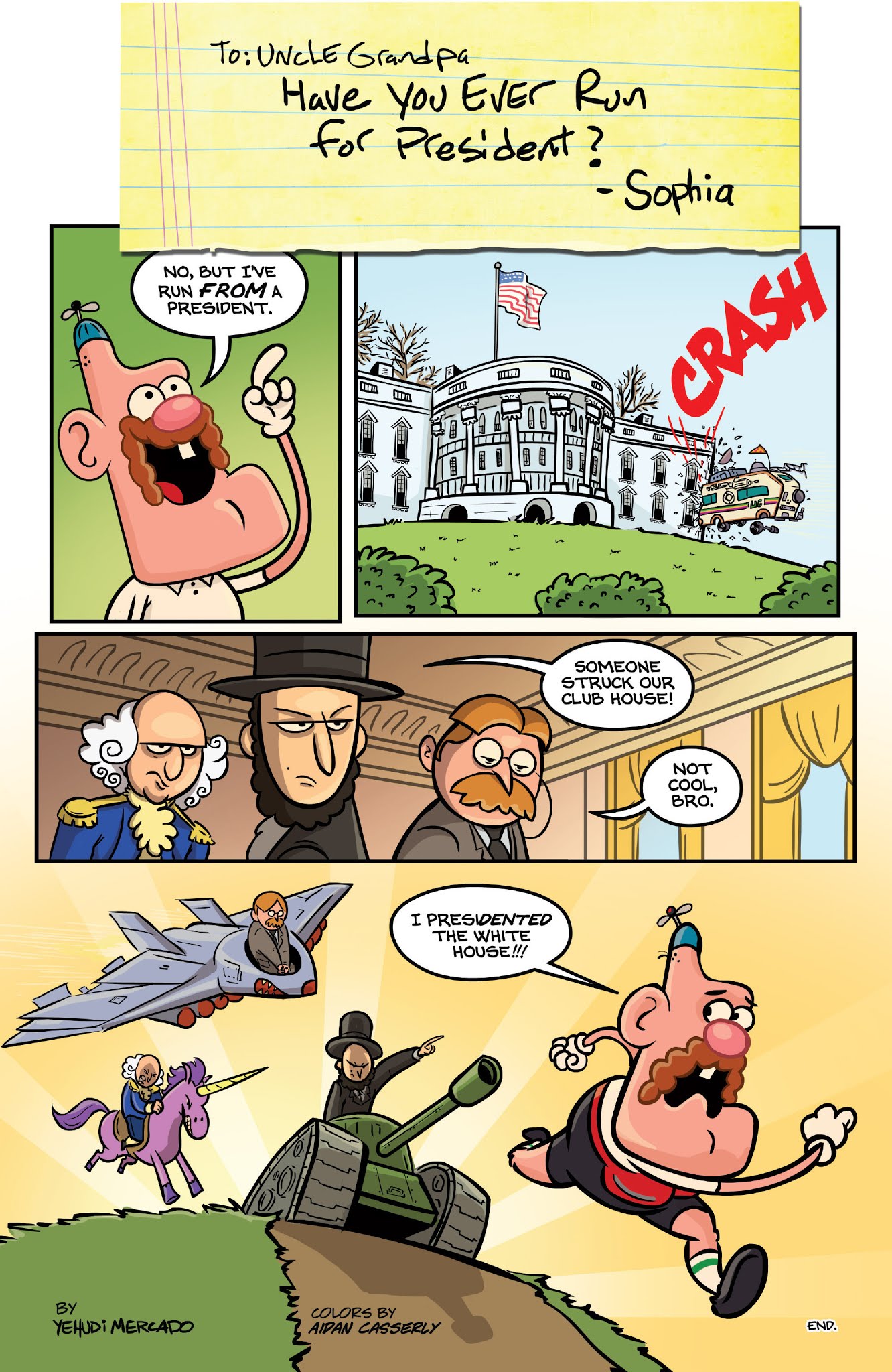 Read online Uncle Grandpa comic -  Issue # _Good Morning Special 1 - 35