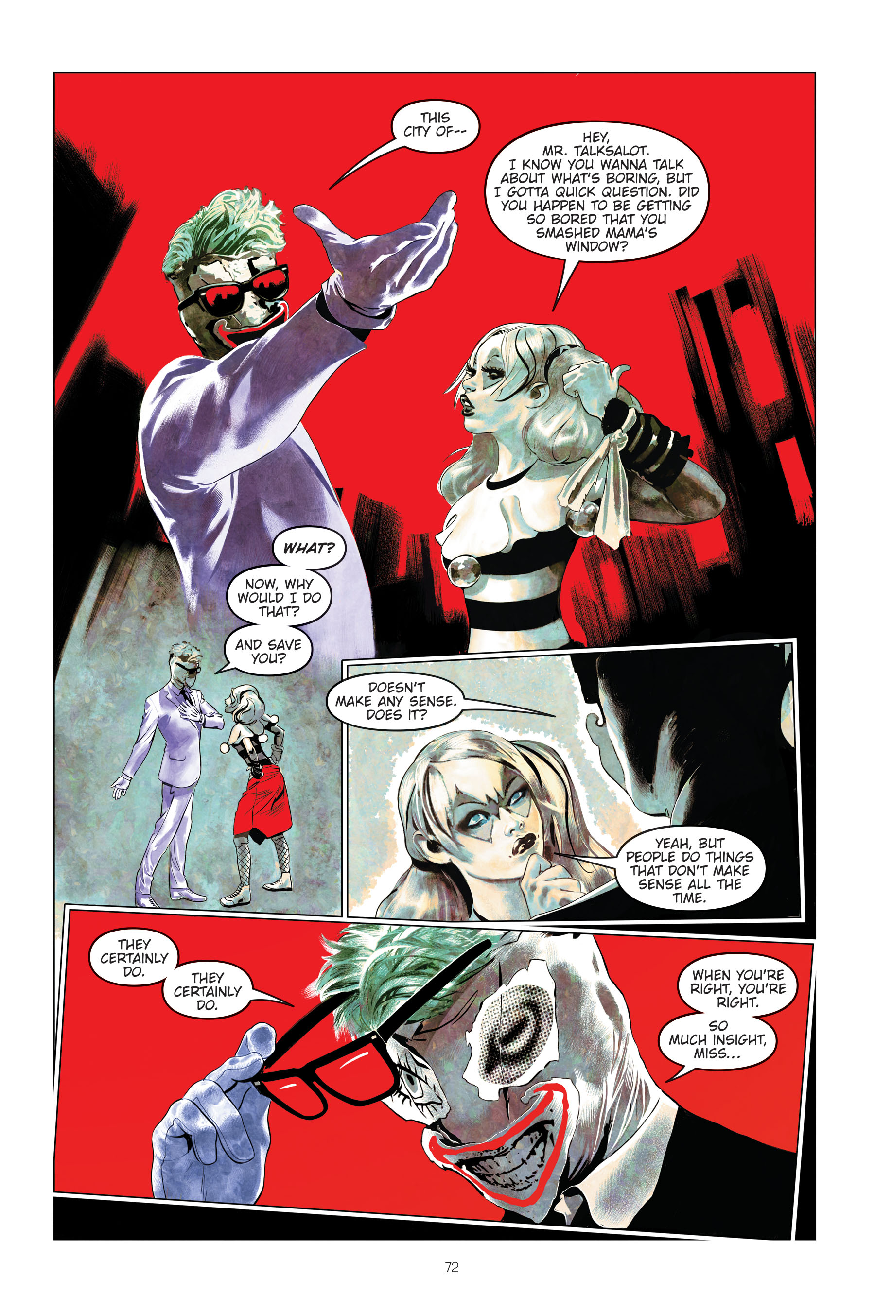 Read online Harley Quinn: Breaking Glass comic -  Issue # TPB (Part 1) - 73