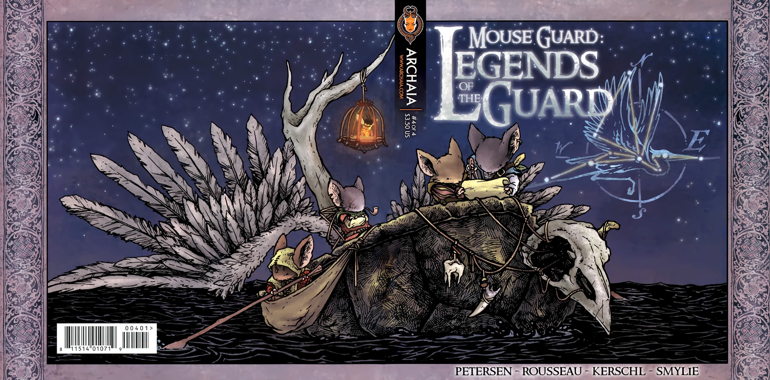 Read online Mouse Guard: Legends of the Guard comic -  Issue #4 - 1