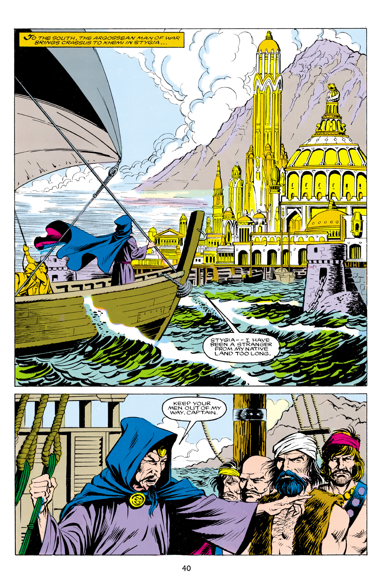 Read online The Chronicles of King Conan comic -  Issue # TPB 8 (Part 1) - 40