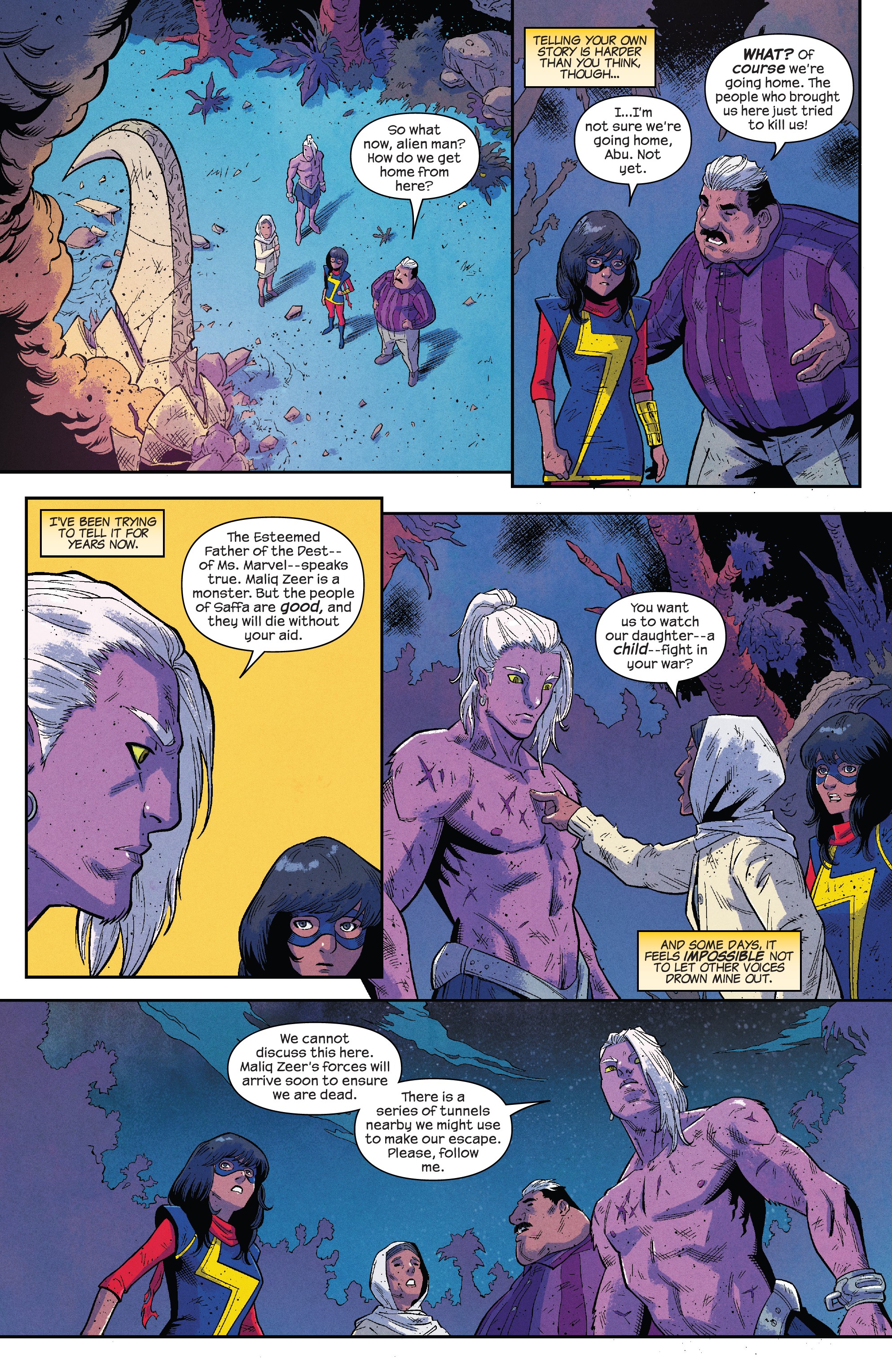 Read online Magnificent Ms. Marvel comic -  Issue #4 - 6