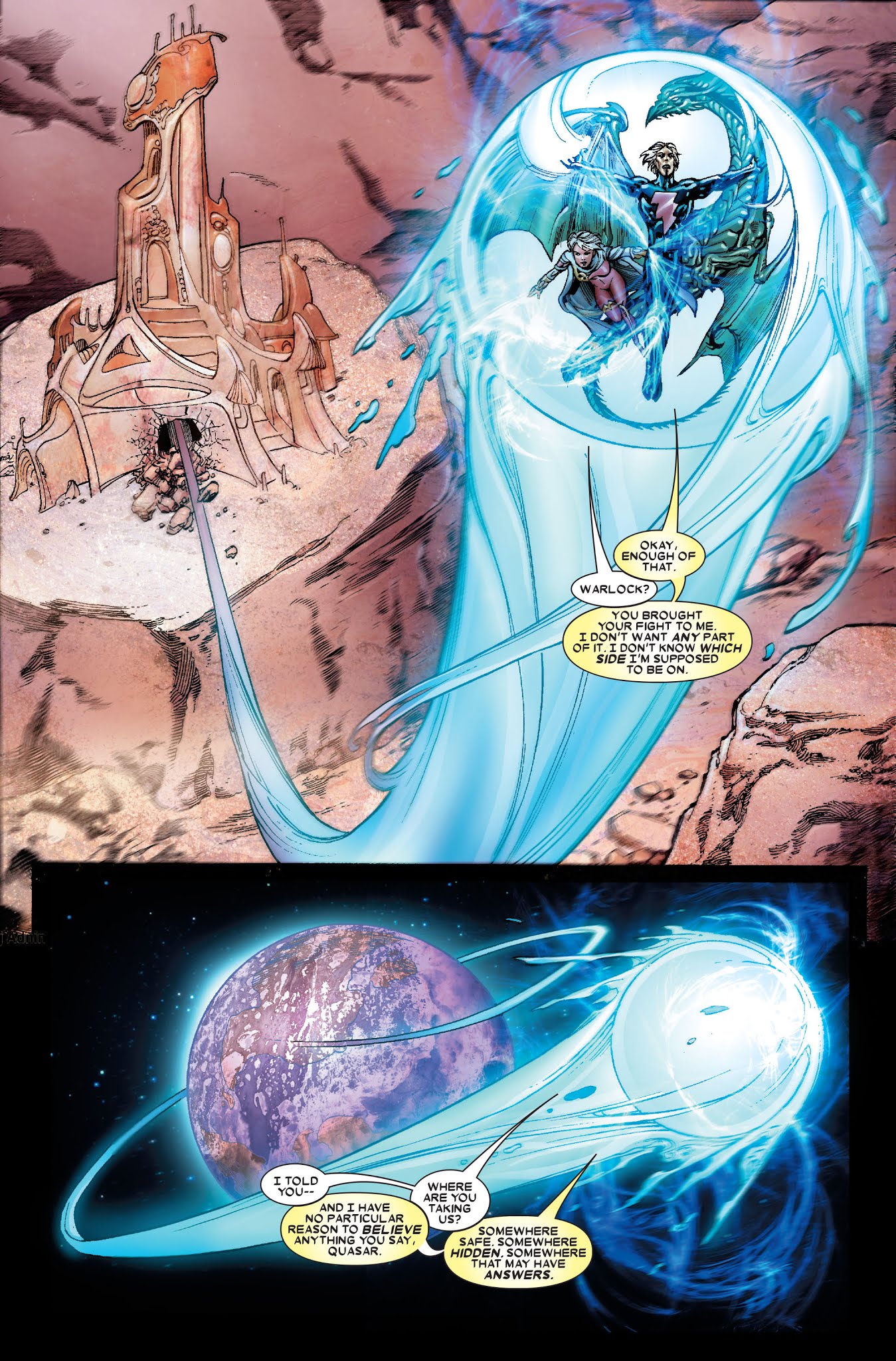 Read online Annihilation: Conquest comic -  Issue # _TPB 2 (Part 3) - 12