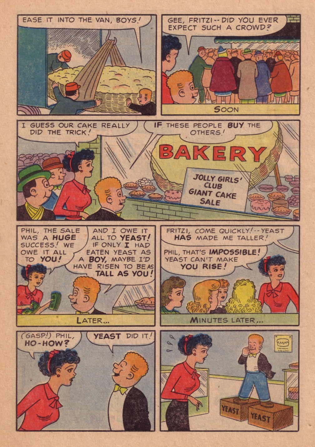 Read online Fritzi Ritz (1953) comic -  Issue #56 - 26