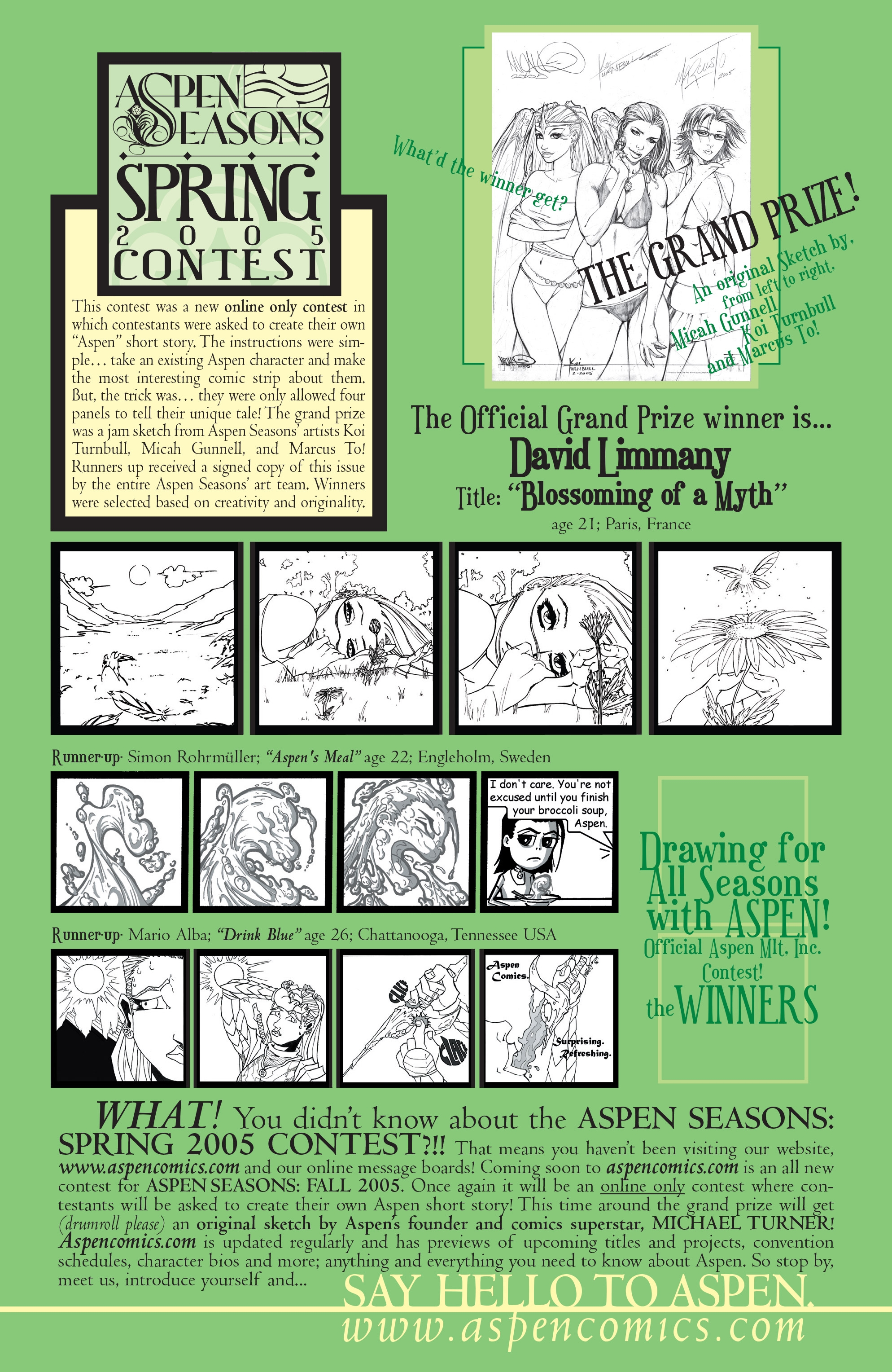Read online Aspen Seasons comic -  Issue # Issue Spring 2005 - 27