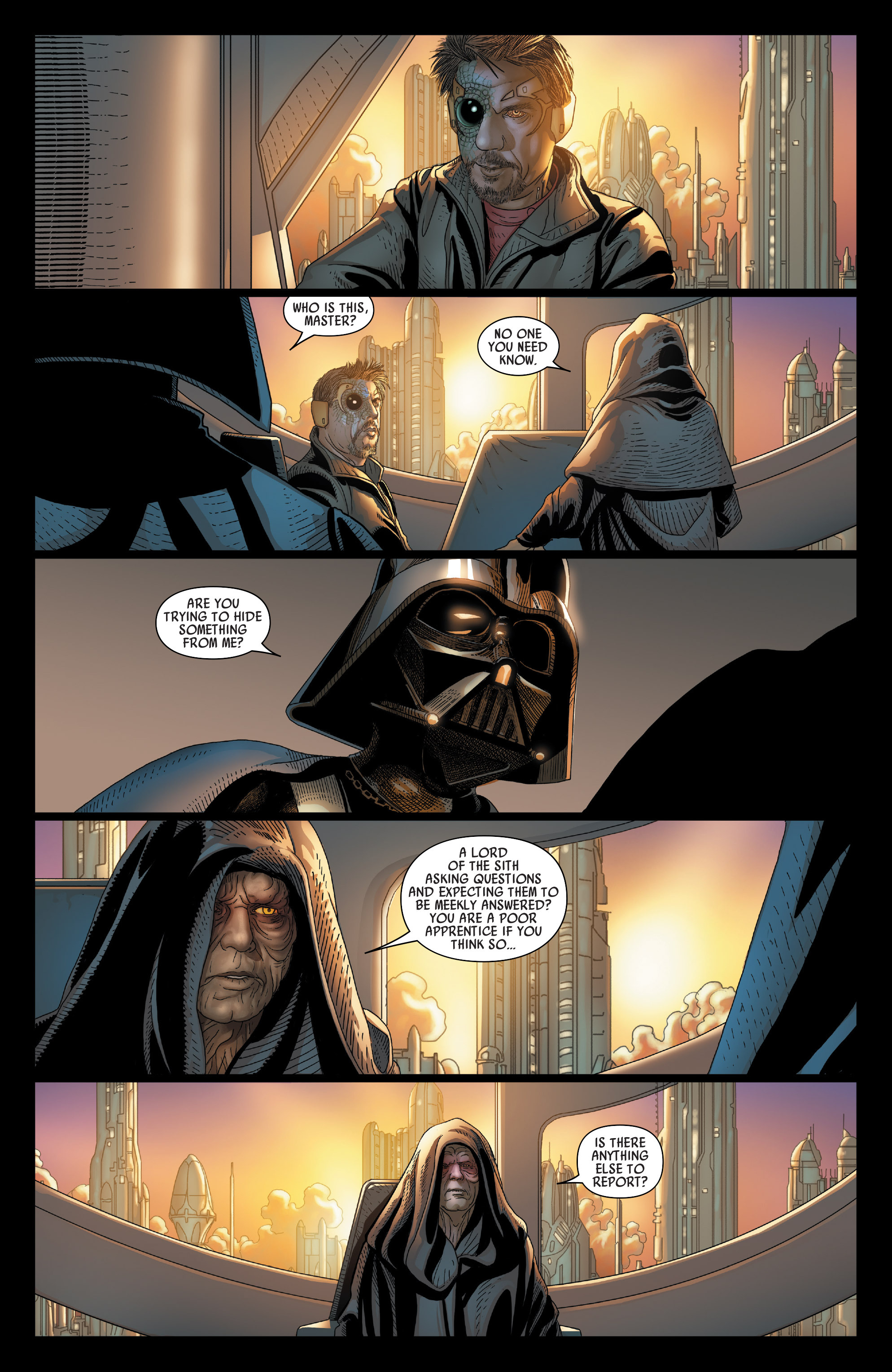 Read online Darth Vader comic -  Issue #1 - 24