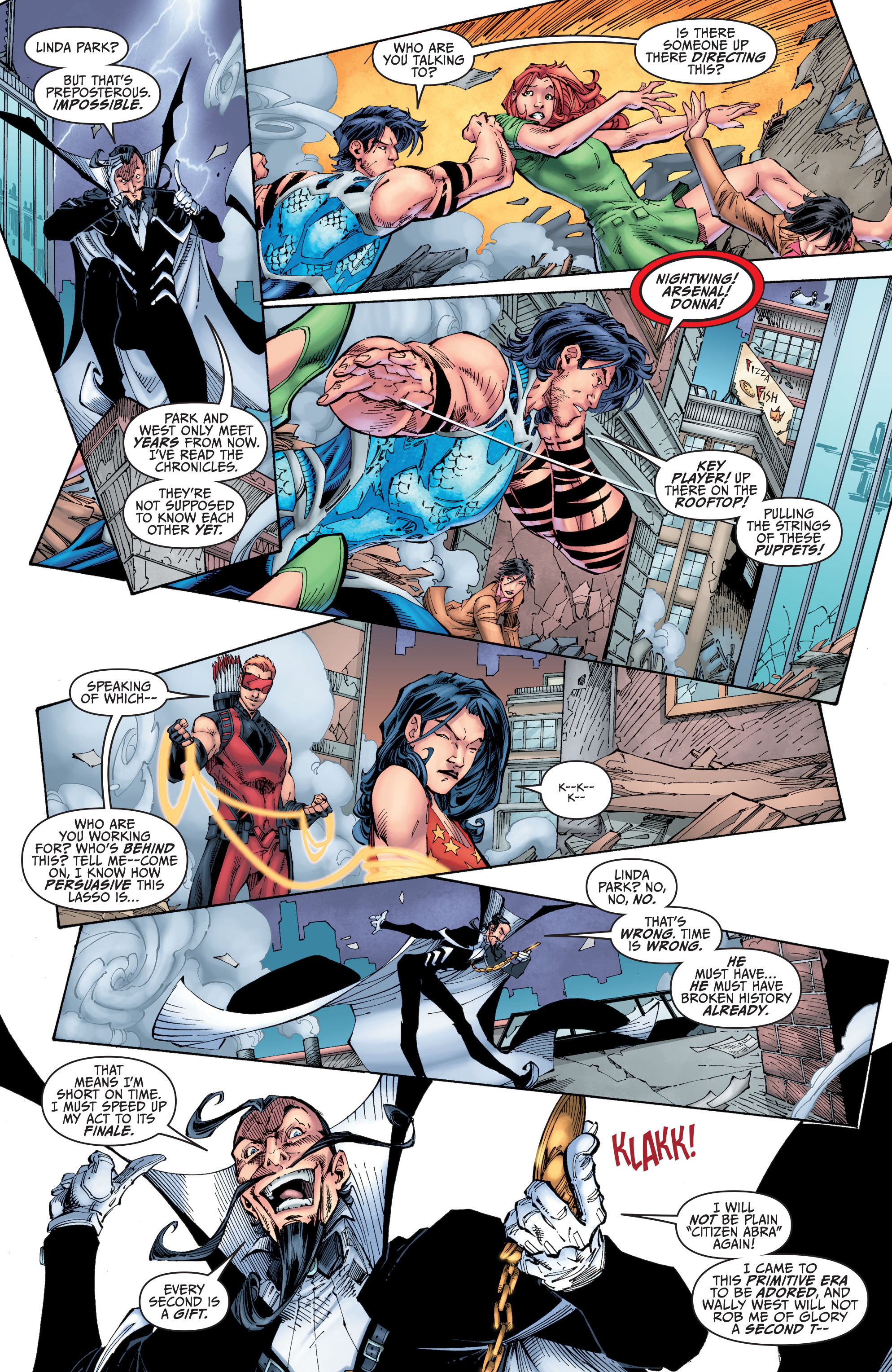 Read online Titans (2016) comic -  Issue #2 - 19