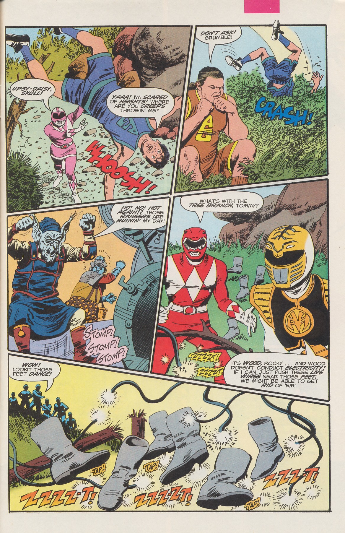Read online Saban's Mighty Morphin Power Rangers (1995) comic -  Issue #4 - 29