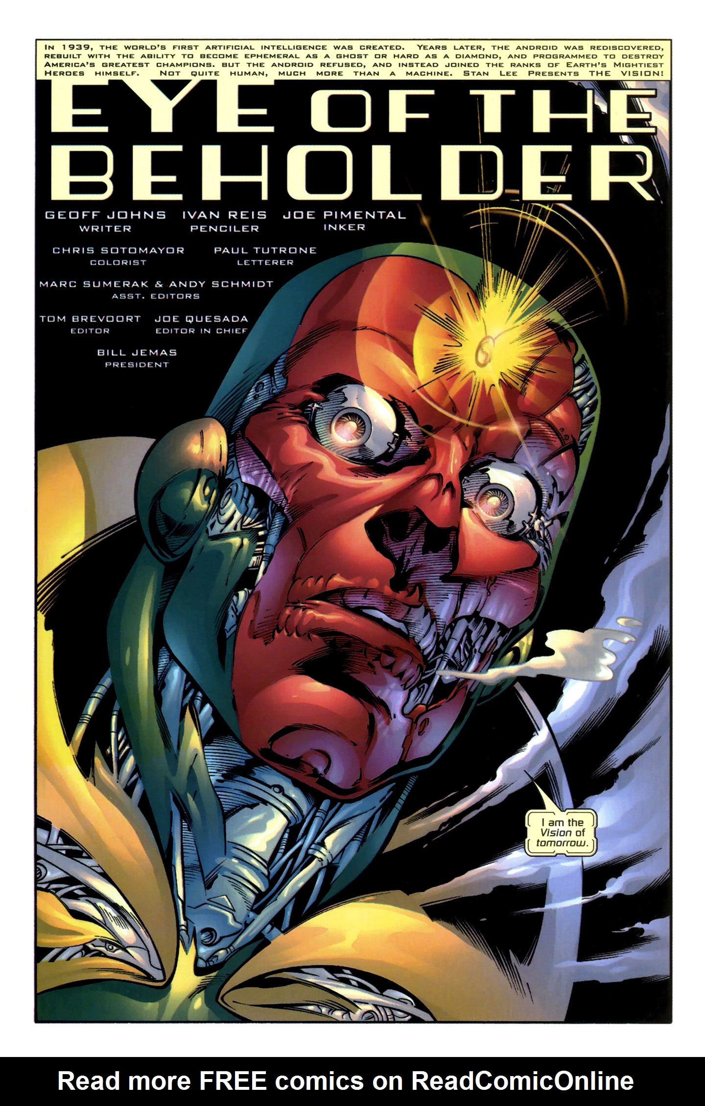 Read online Avengers Icons: The Vision comic -  Issue #2 - 4