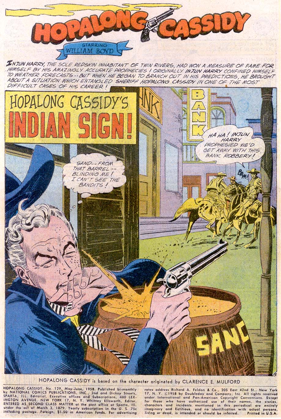 Read online Hopalong Cassidy comic -  Issue #129 - 3