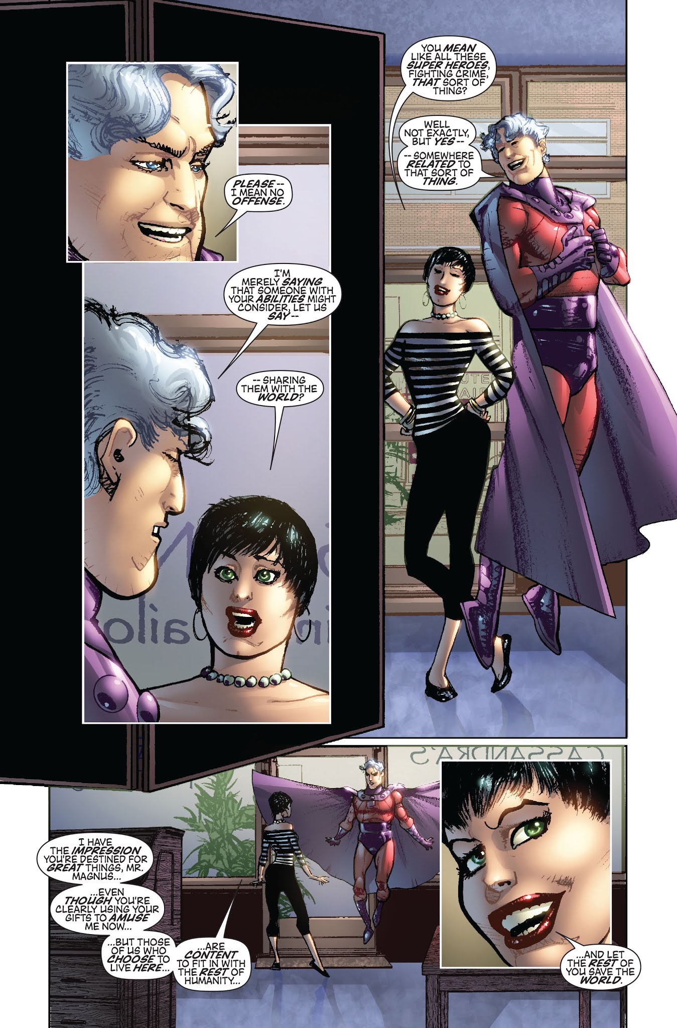 Read online Magneto (2011) comic -  Issue # Full - 10