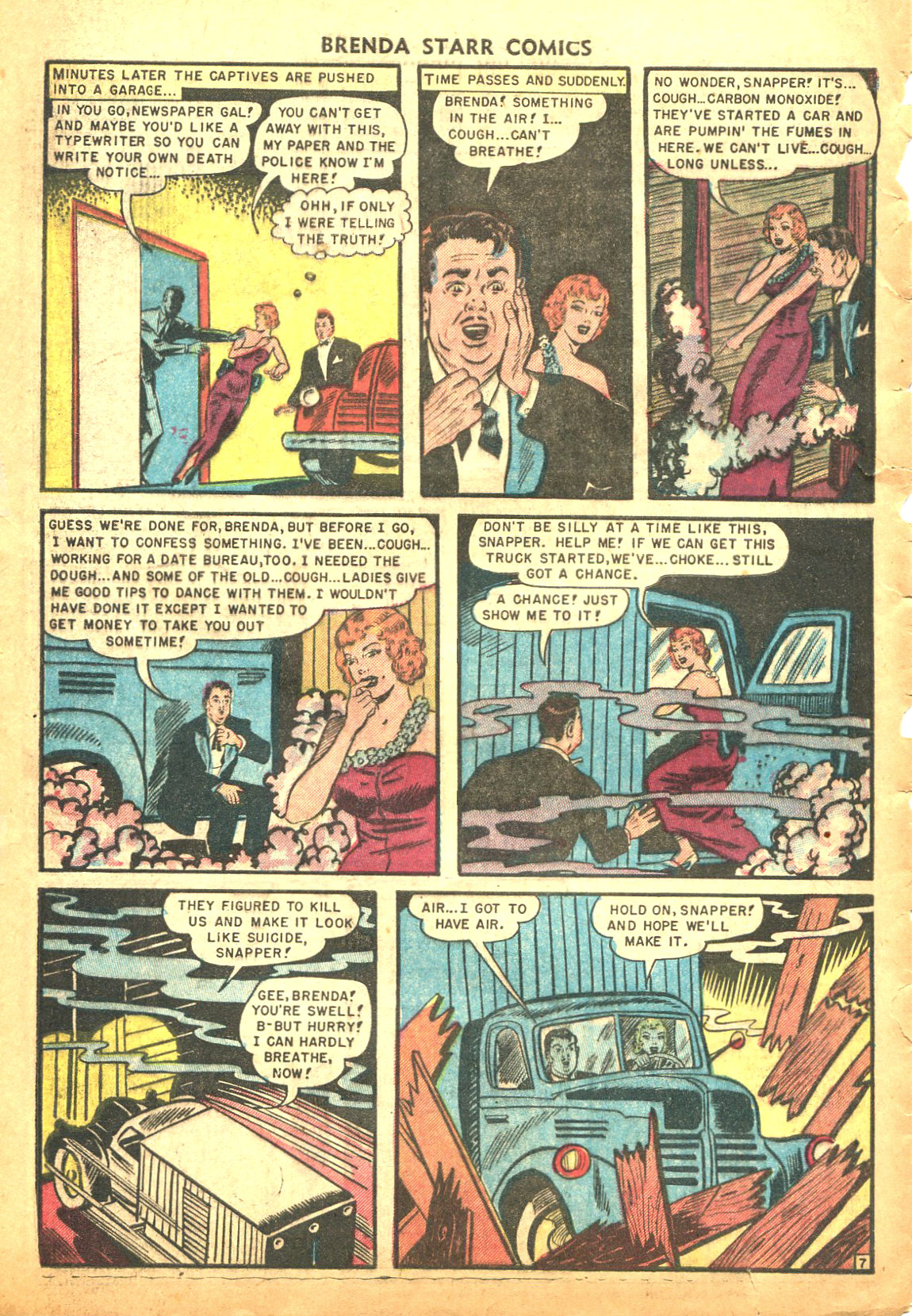 Read online Brenda Starr (1948) comic -  Issue #10 - 32