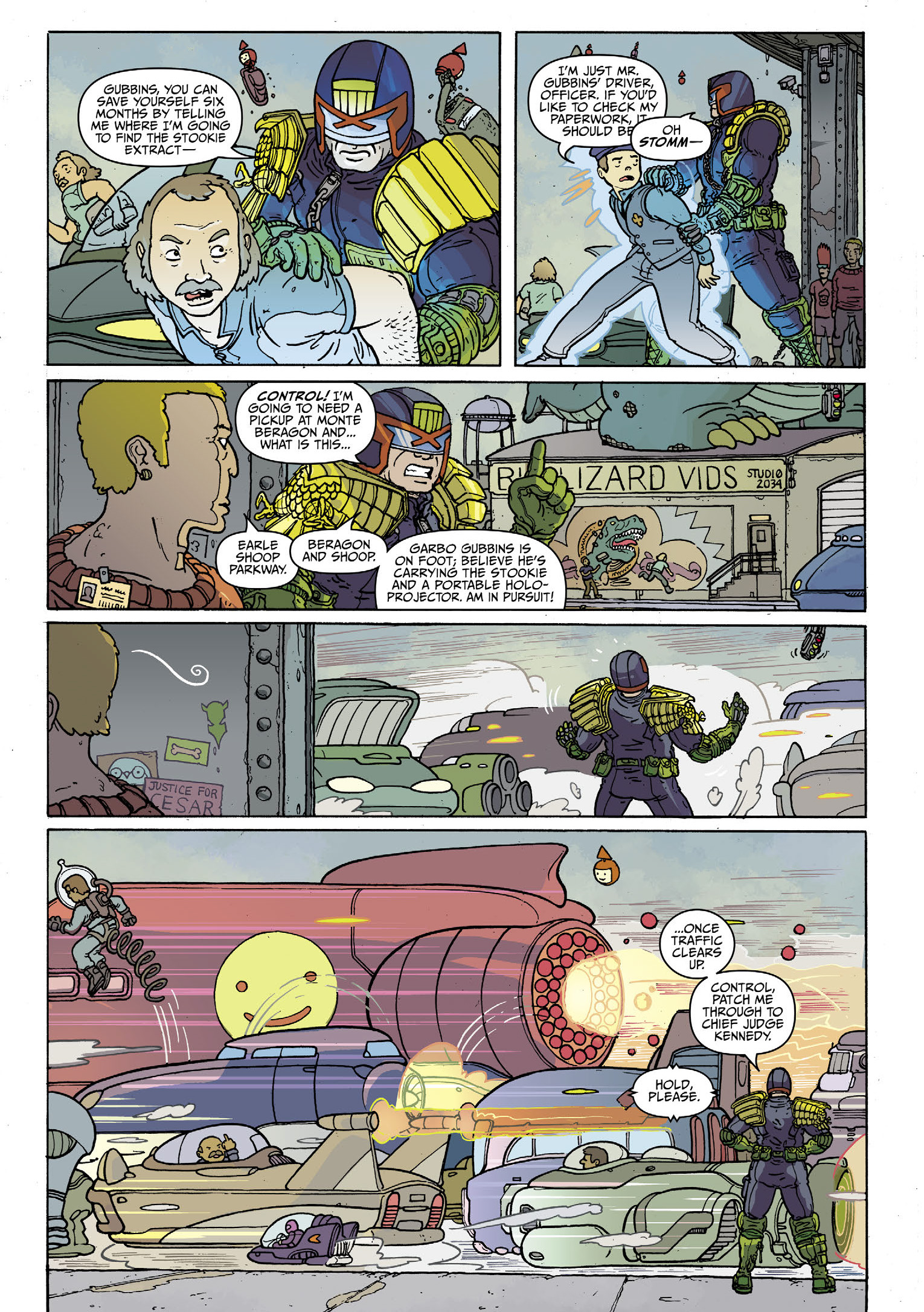 Read online Judge Dredd Megazine (Vol. 5) comic -  Issue #451 - 101