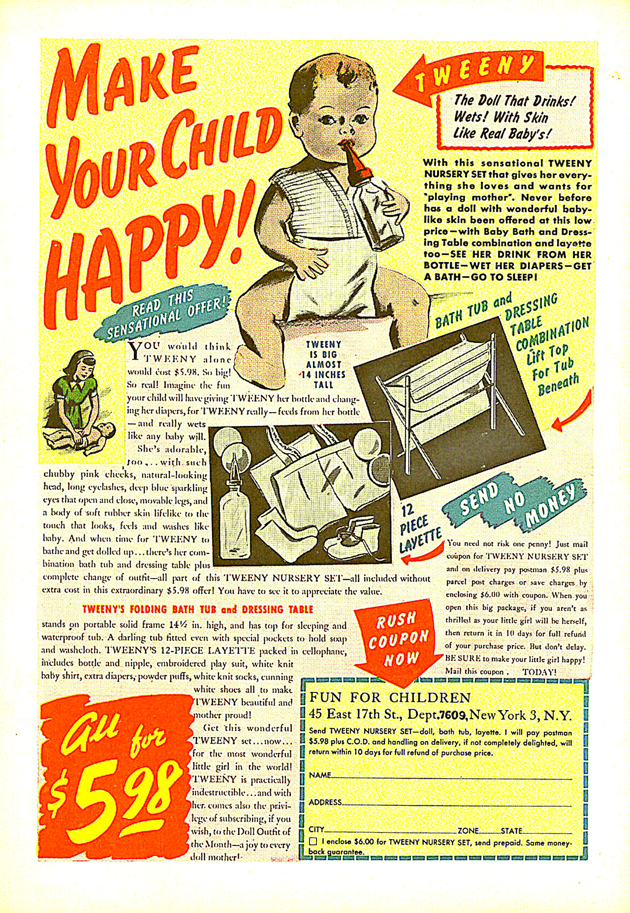 Read online Moon Girl (1947) comic -  Issue #5 - 36