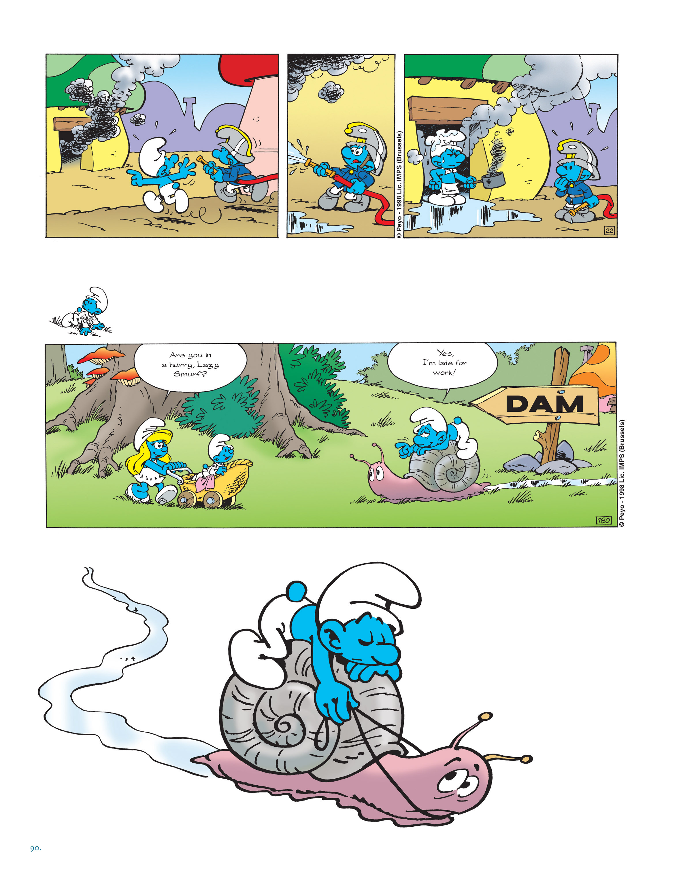 Read online The Smurfs & Friends comic -  Issue # TPB 1 (Part 1) - 91