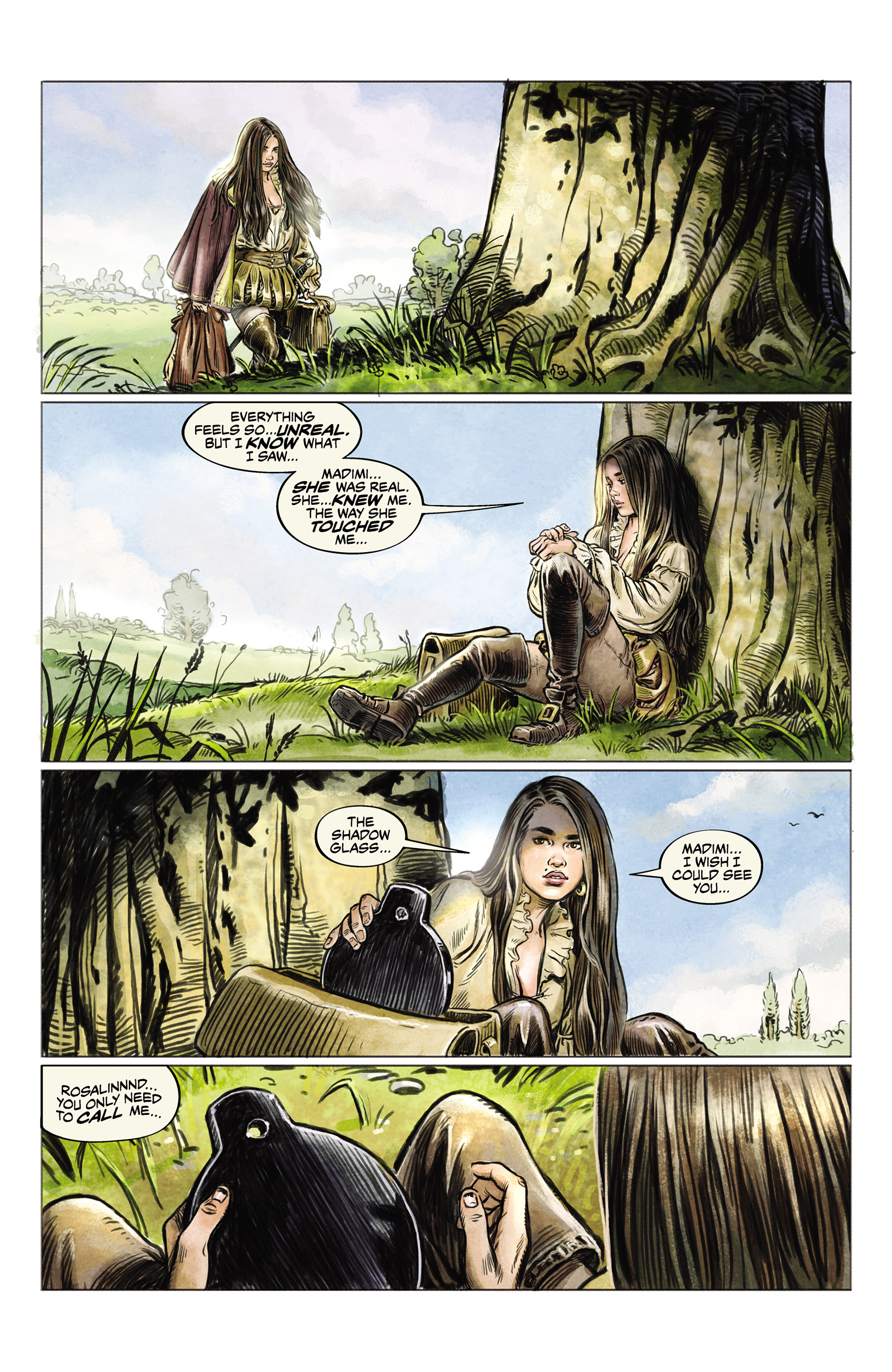 Read online The Shadow Glass comic -  Issue #3 - 22
