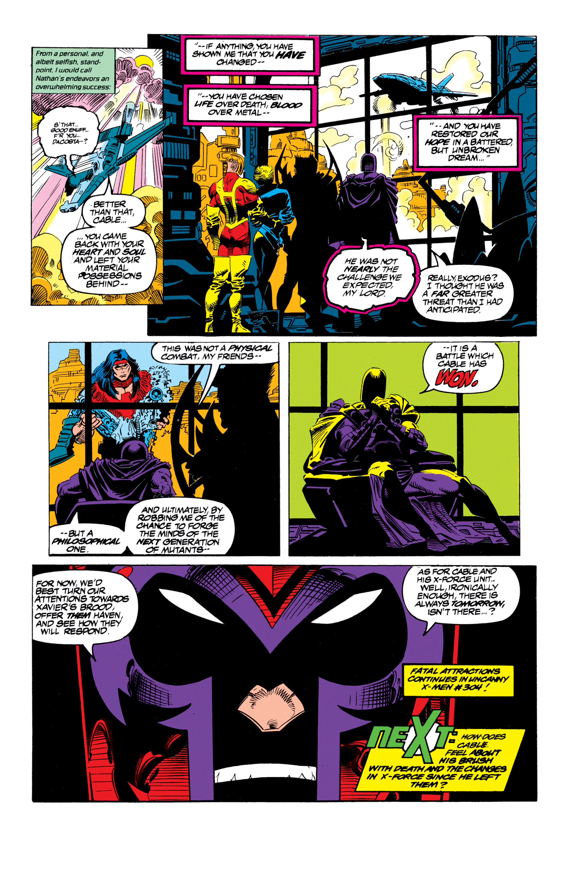 Read online X-Men Milestones: Fatal Attractions comic -  Issue # TPB (Part 3) - 1