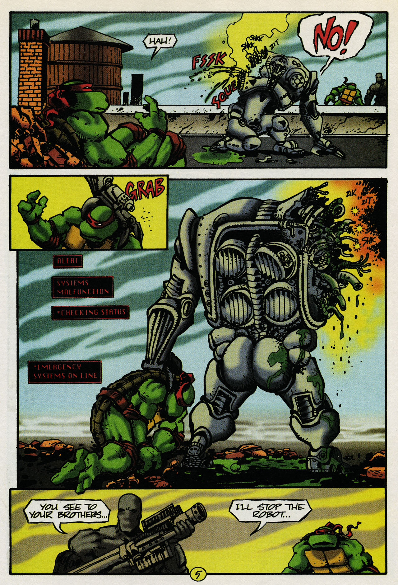 Read online Teenage Mutant Ninja Turtles (1993) comic -  Issue #8 - 7