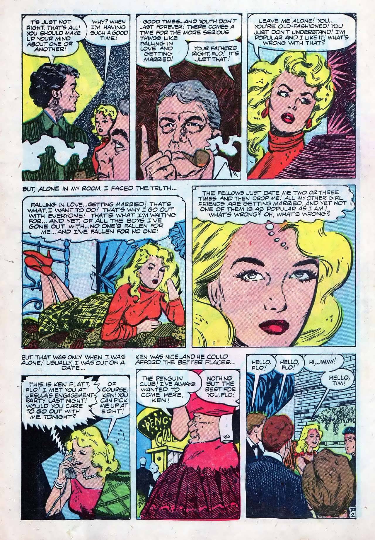 Read online Love Romances comic -  Issue #46 - 4