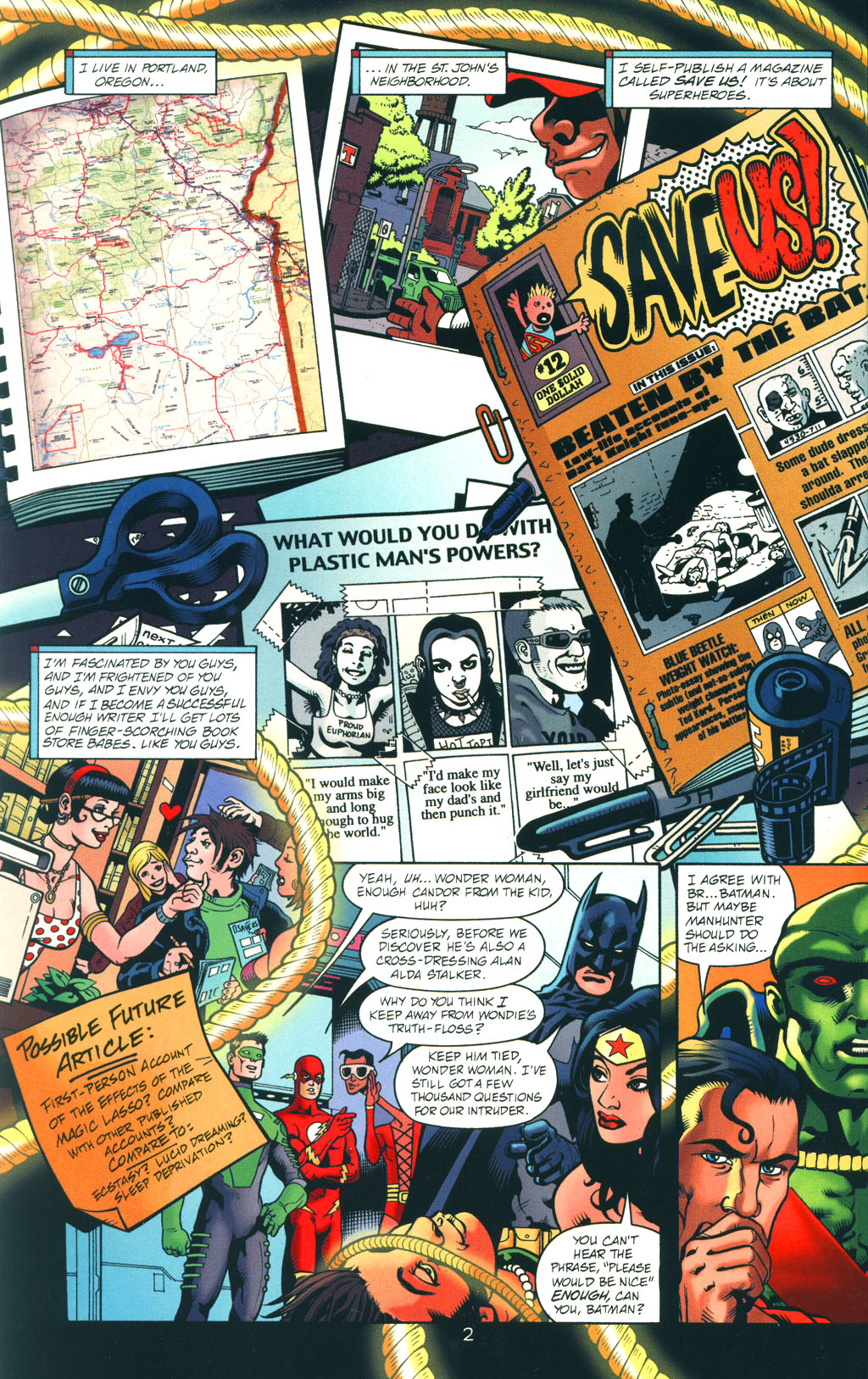 Read online JLA: Welcome to the Working Week comic -  Issue # Full - 4