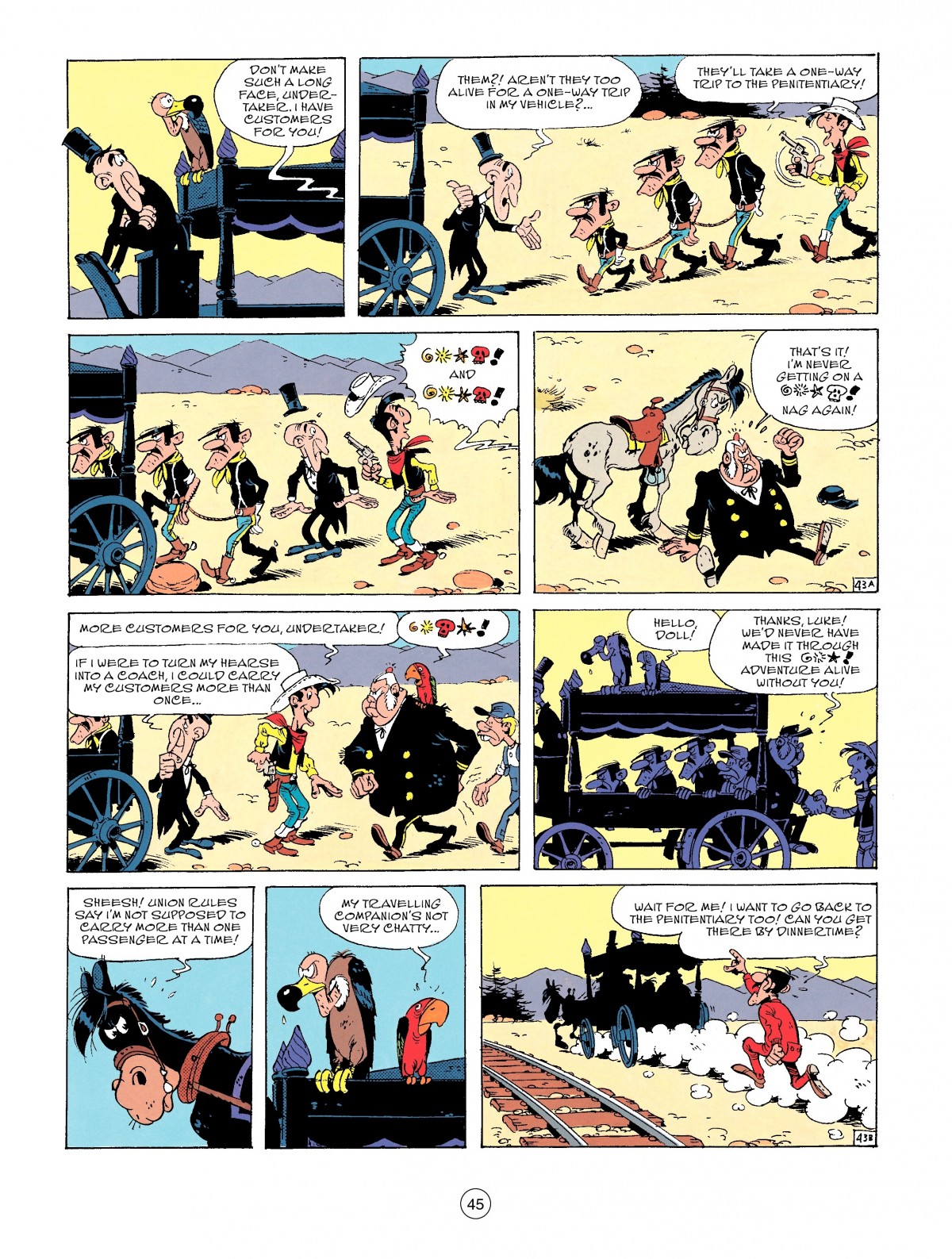 A Lucky Luke Adventure issue 53 - Page 45