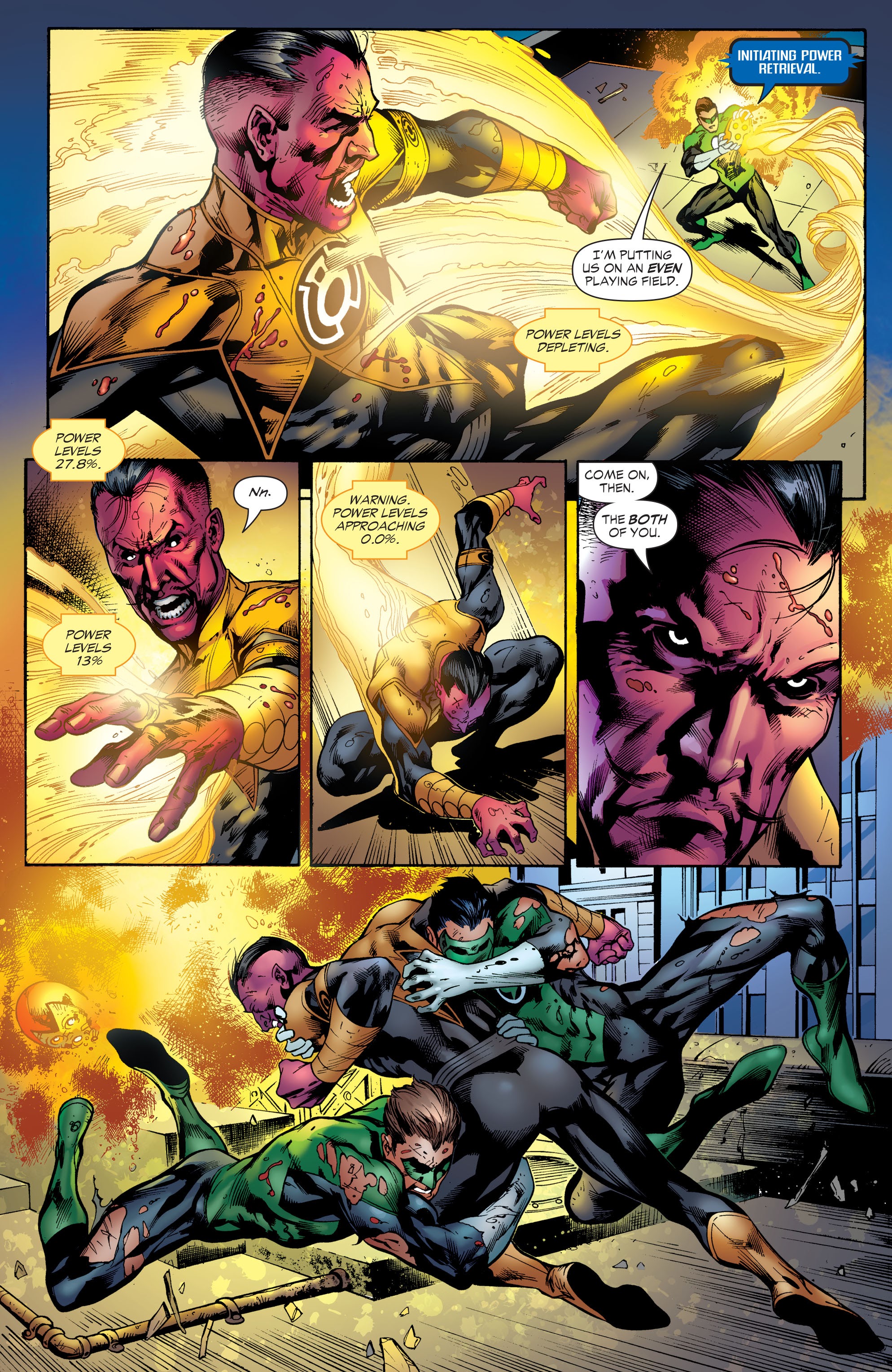 Read online Green Lantern by Geoff Johns comic -  Issue # TPB 3 (Part 4) - 34