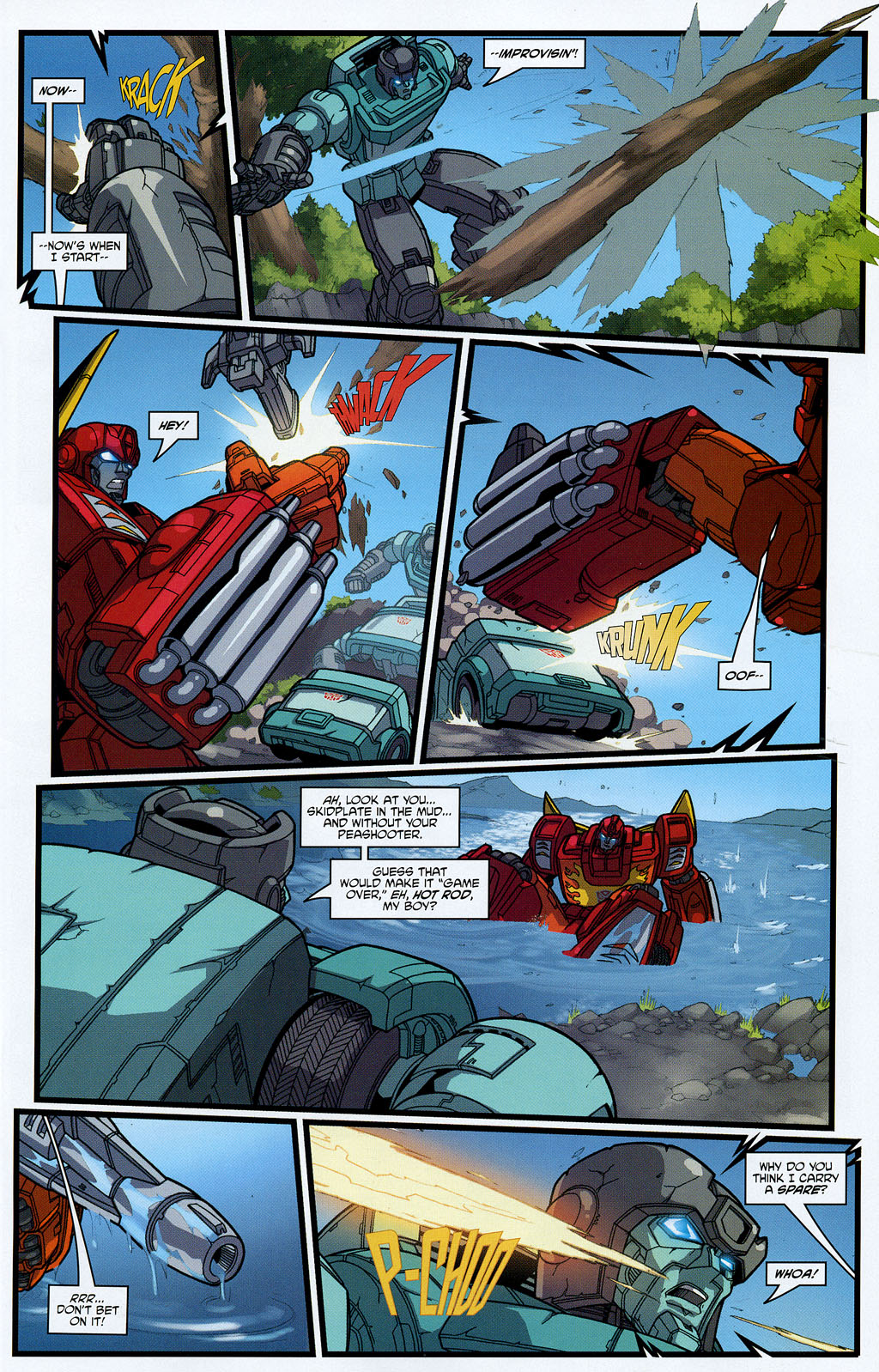 Read online Transformers: Generation 1 (2004) comic -  Issue #9 - 10