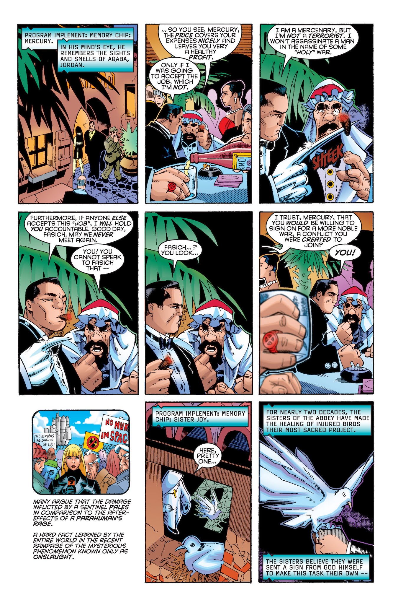 Read online X-Men: The Hunt For Professor X comic -  Issue # TPB (Part 1) - 7