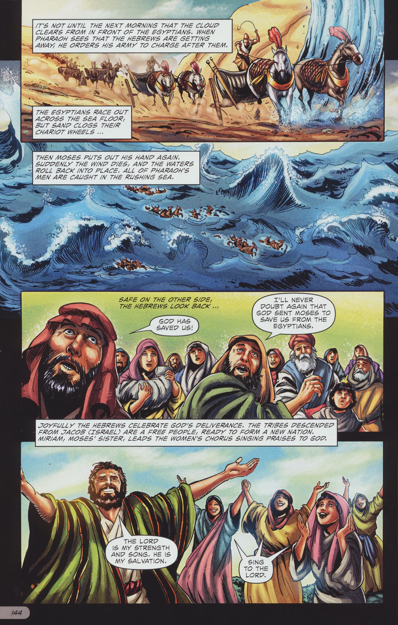 Read online The Action Bible comic -  Issue # TPB 1 - 148