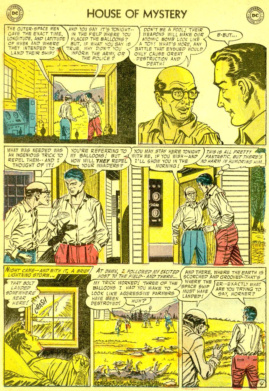 Read online House of Mystery (1951) comic -  Issue #55 - 14